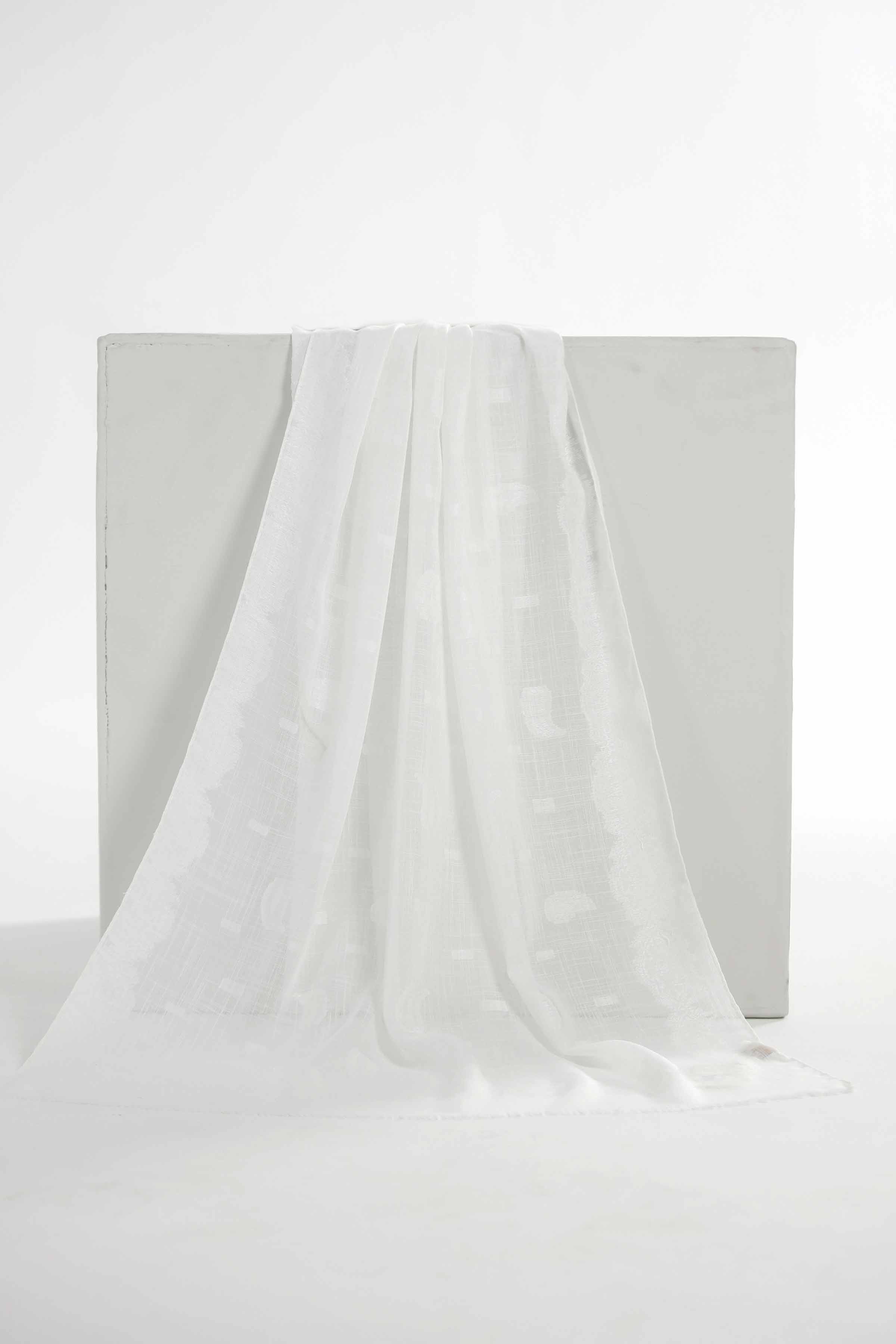 White Women Scarf-435072112