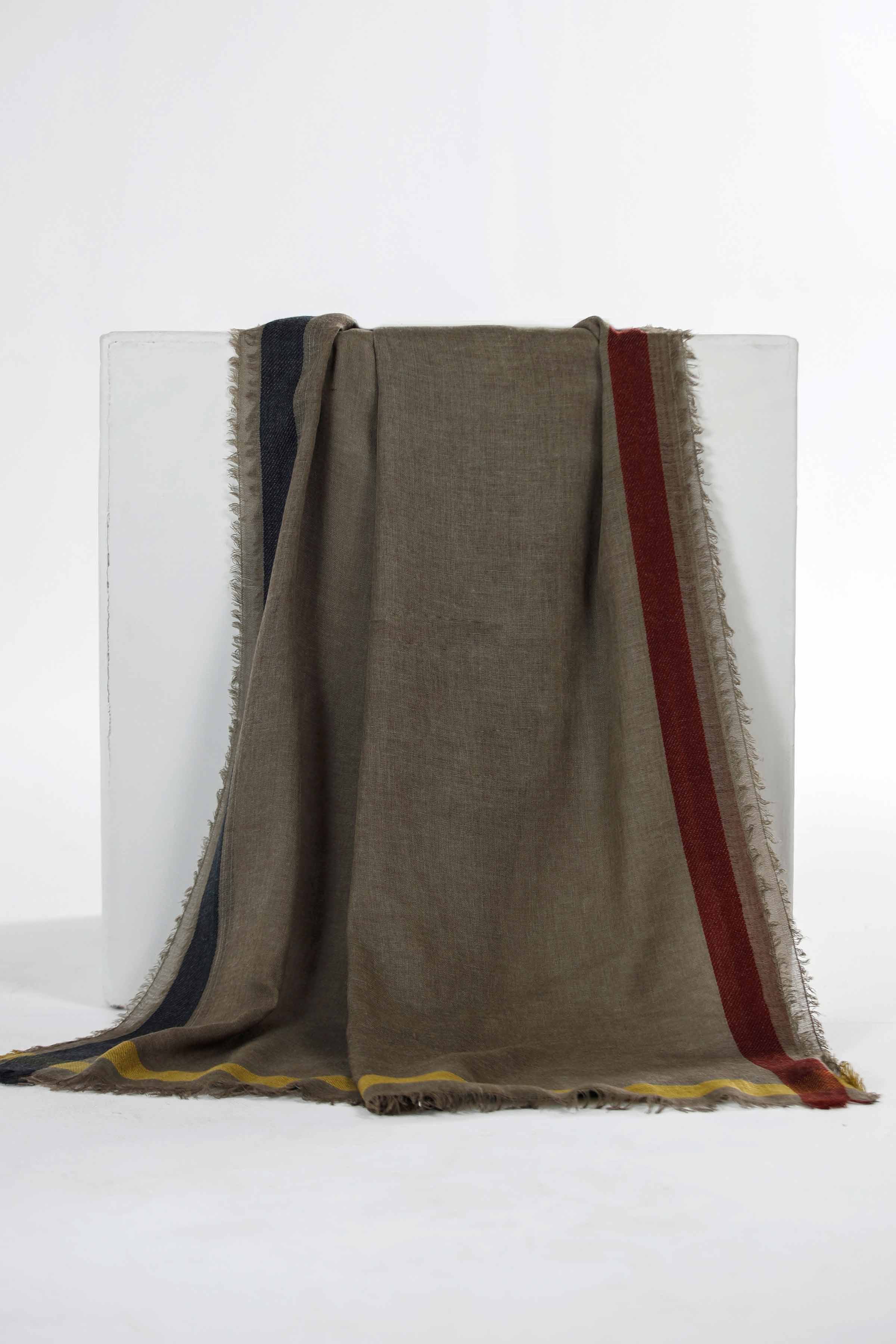 Tan Women Scarf-435172120