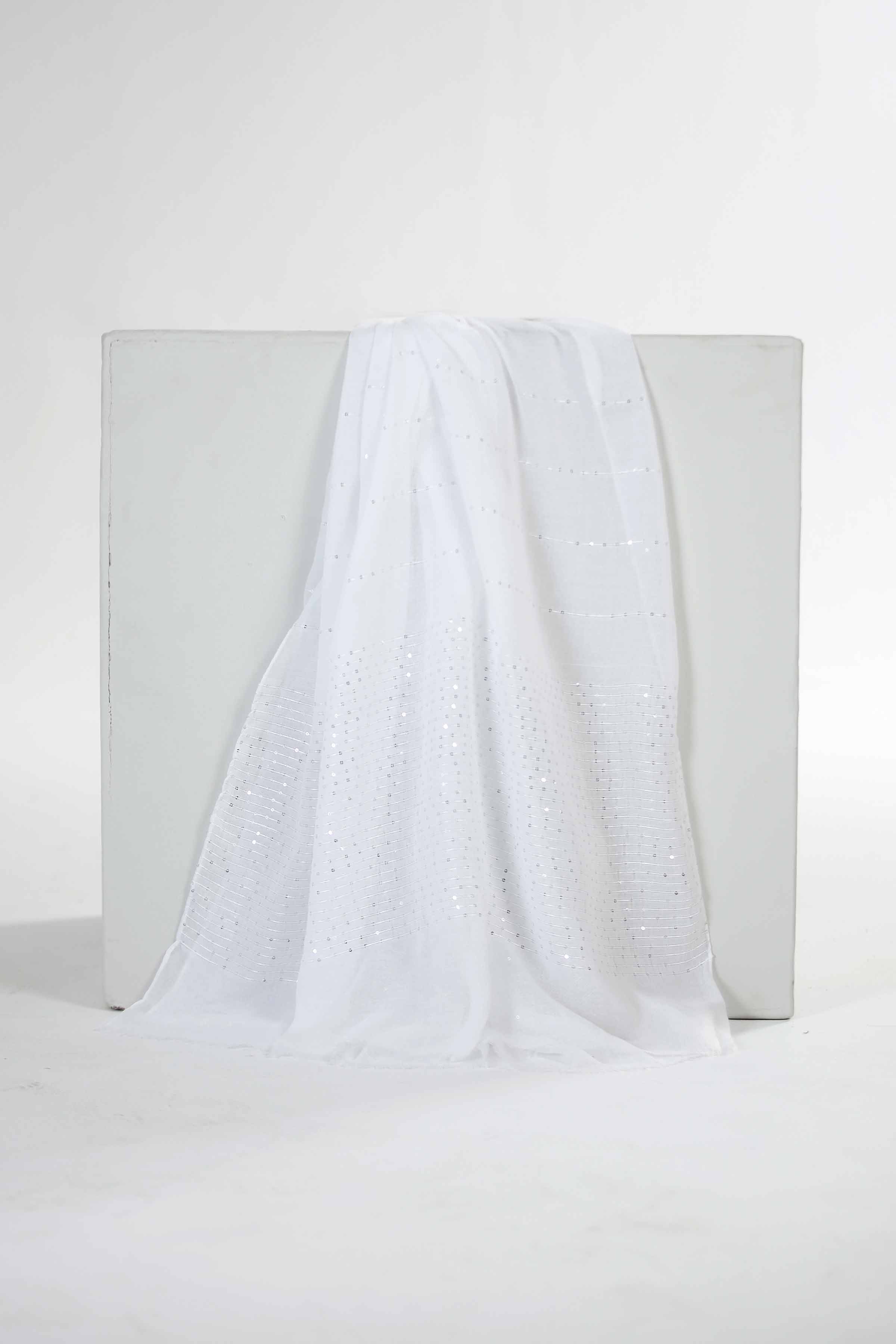 White Women Scarf-435182112