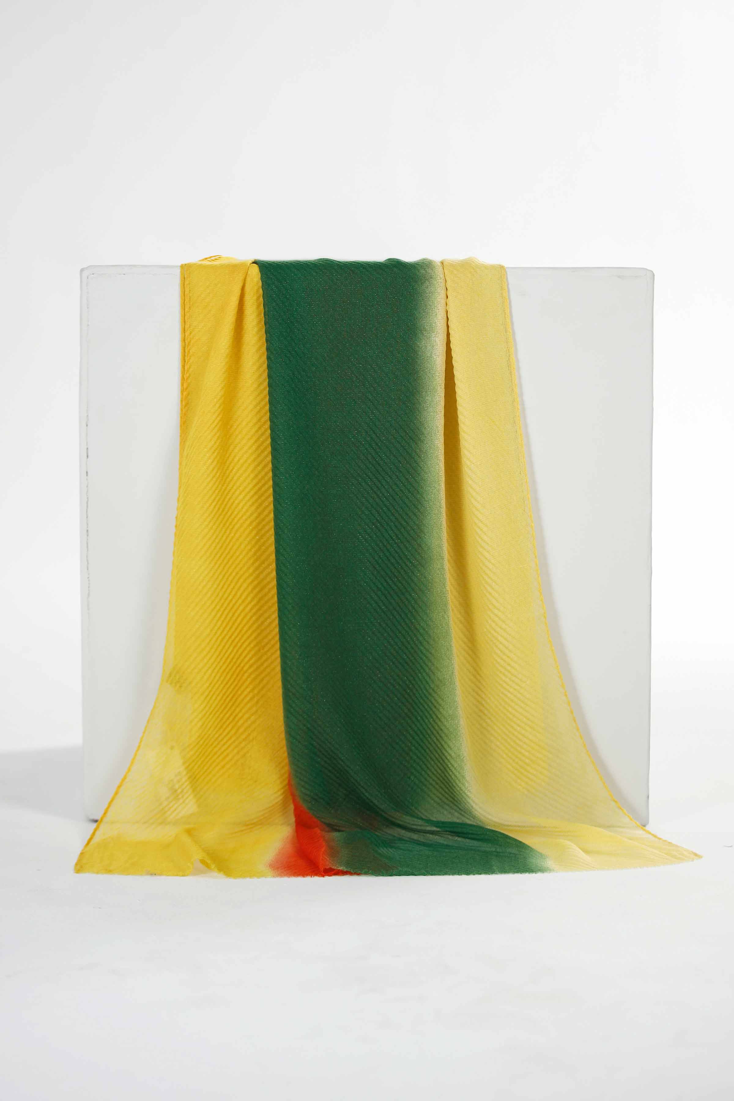 Red & Yellow Women Scarf