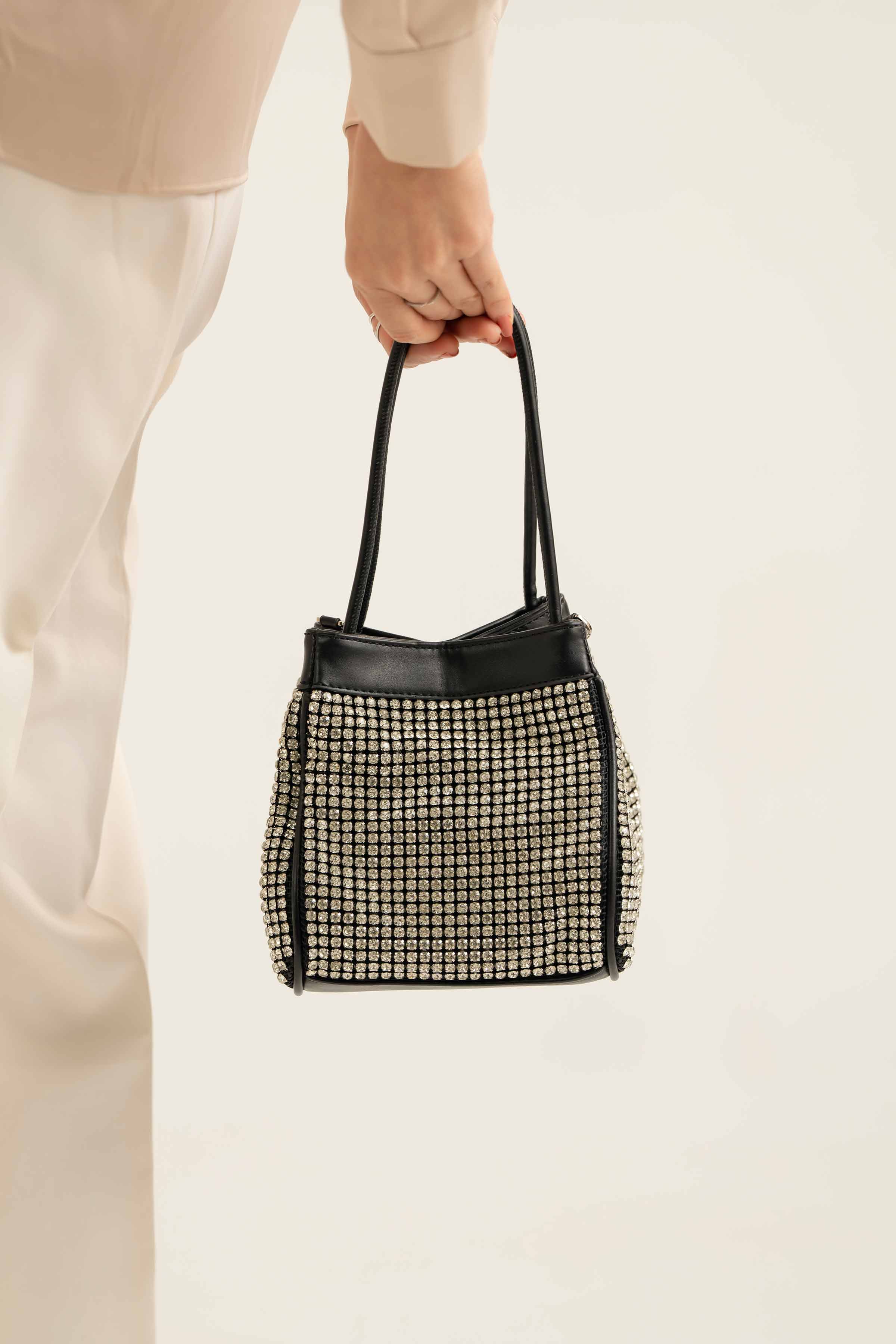 Silver Clutch-441162120 for Women - Fashion Collection | Nishat | Shop Online