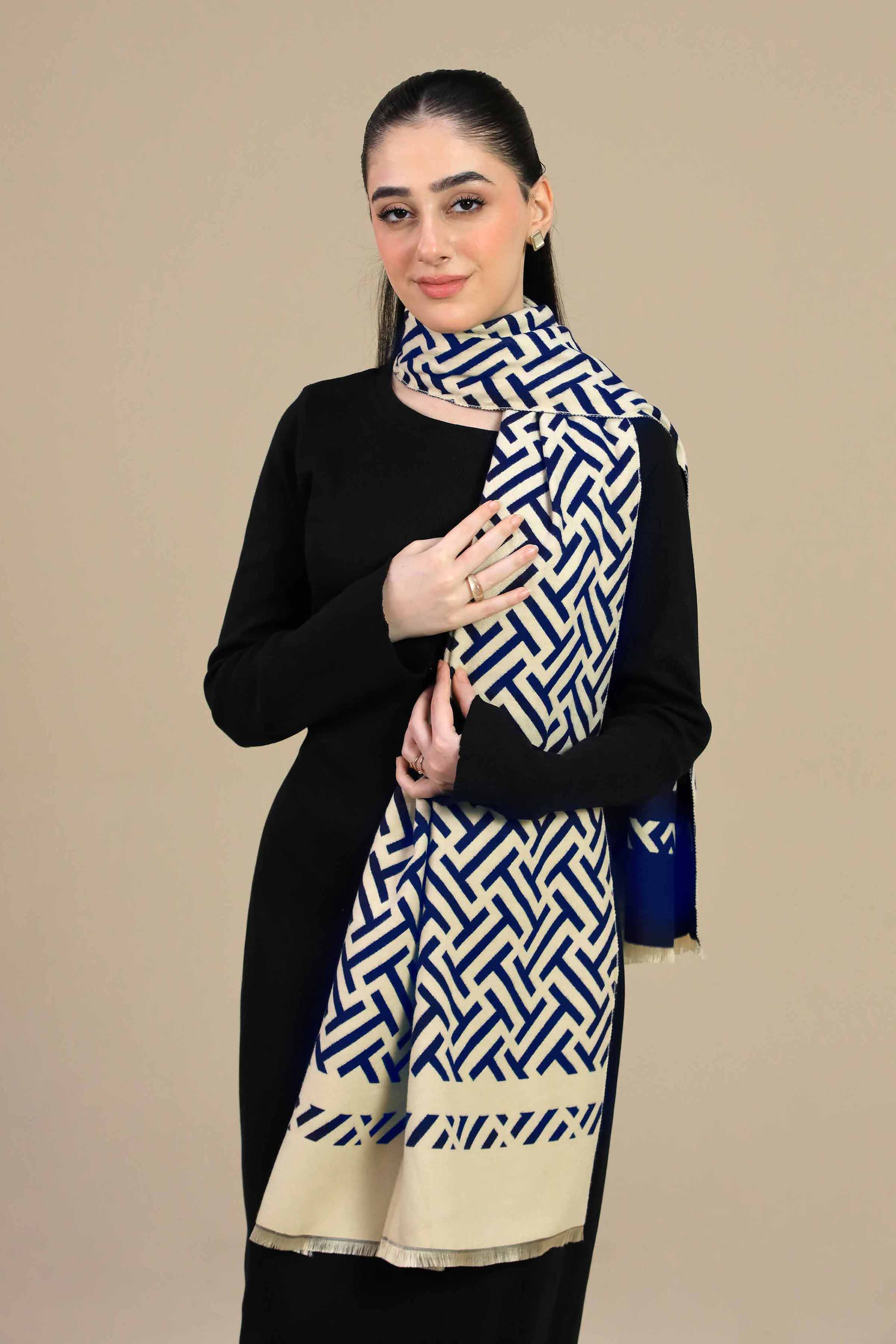 Blue Women Shawl-446742108