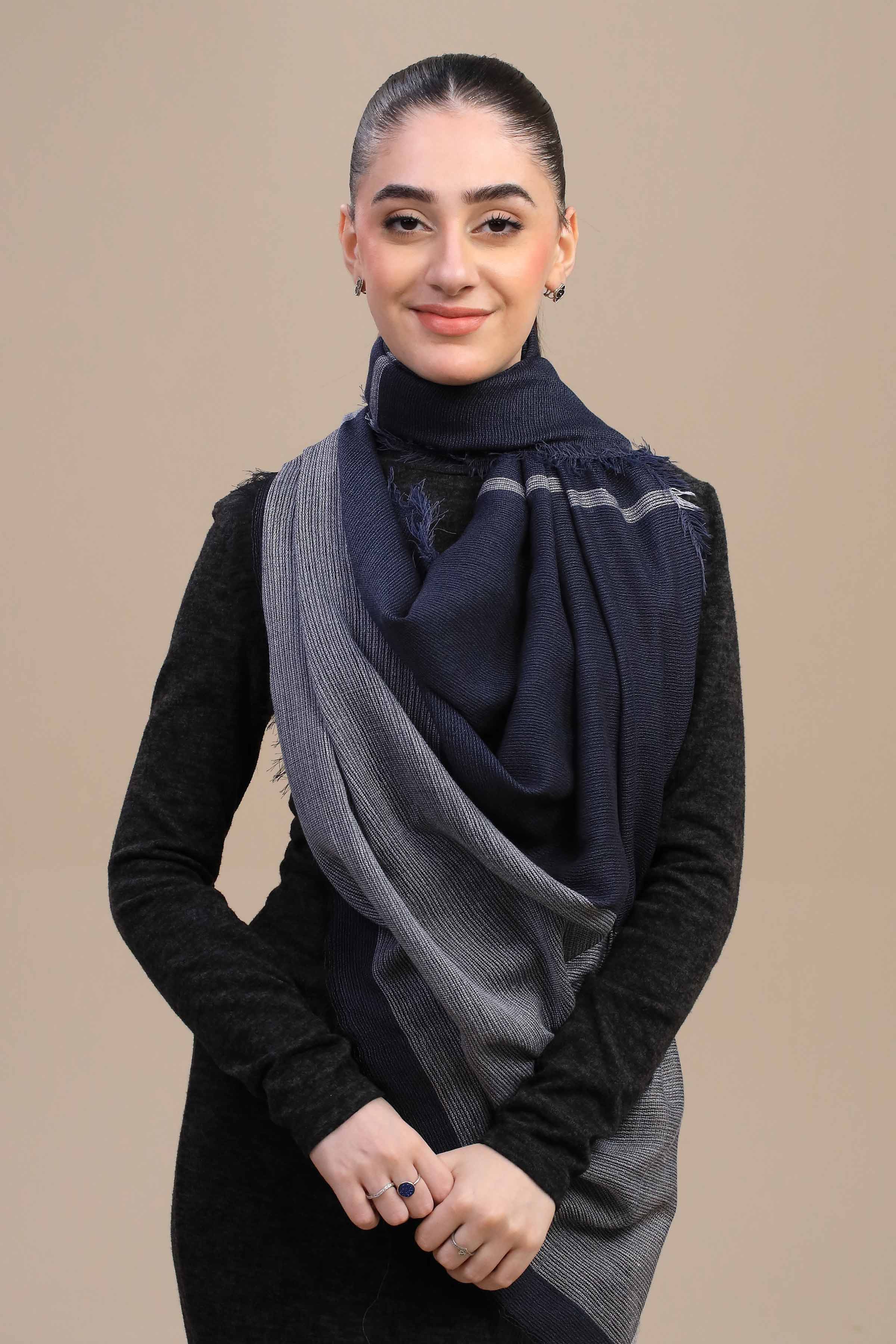 Grey Women Shawl-447172111 for Women – Women Shawl Collection | Nishat | Shop Online