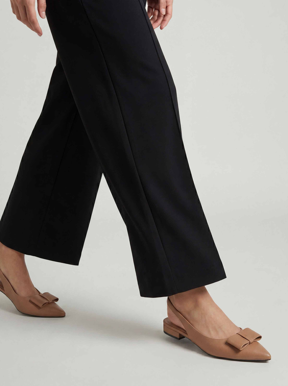 Dyed Pants-Black