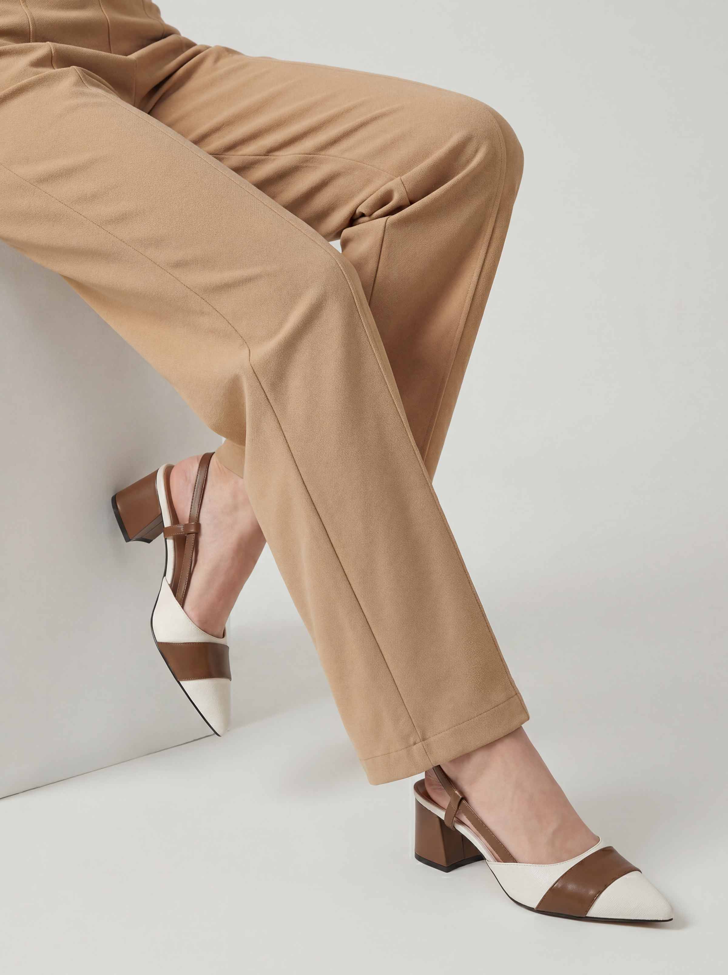 Dyed Pants-Beige