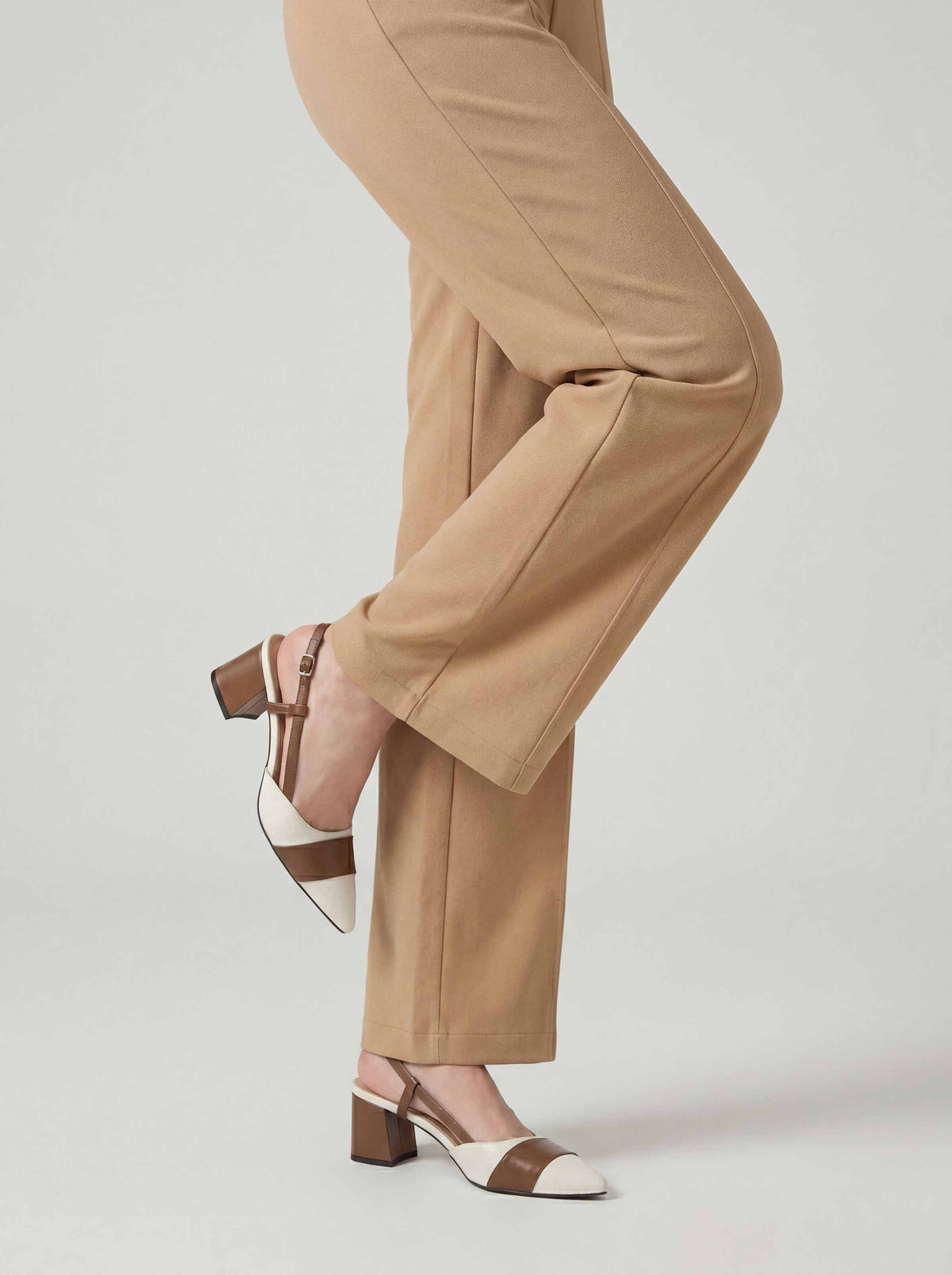 Dyed Pants-Beige