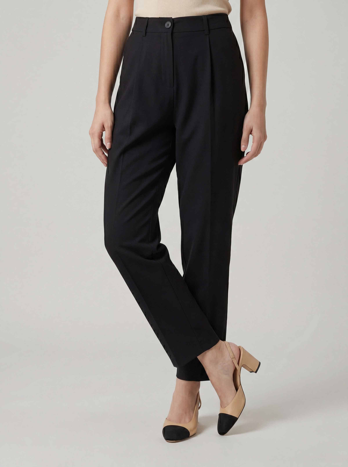 Dyed Pants-Black