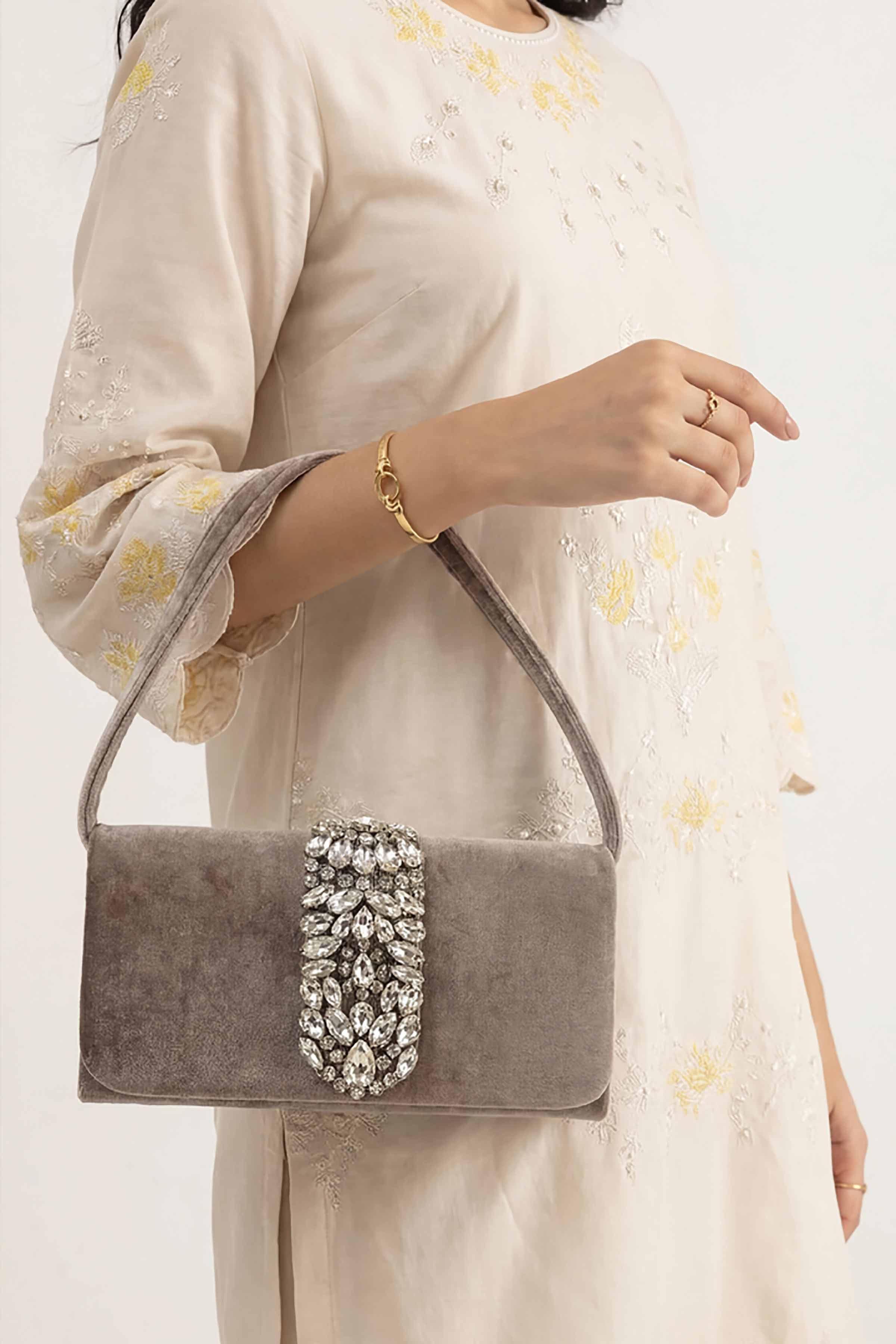 Brown Clutch-448532113