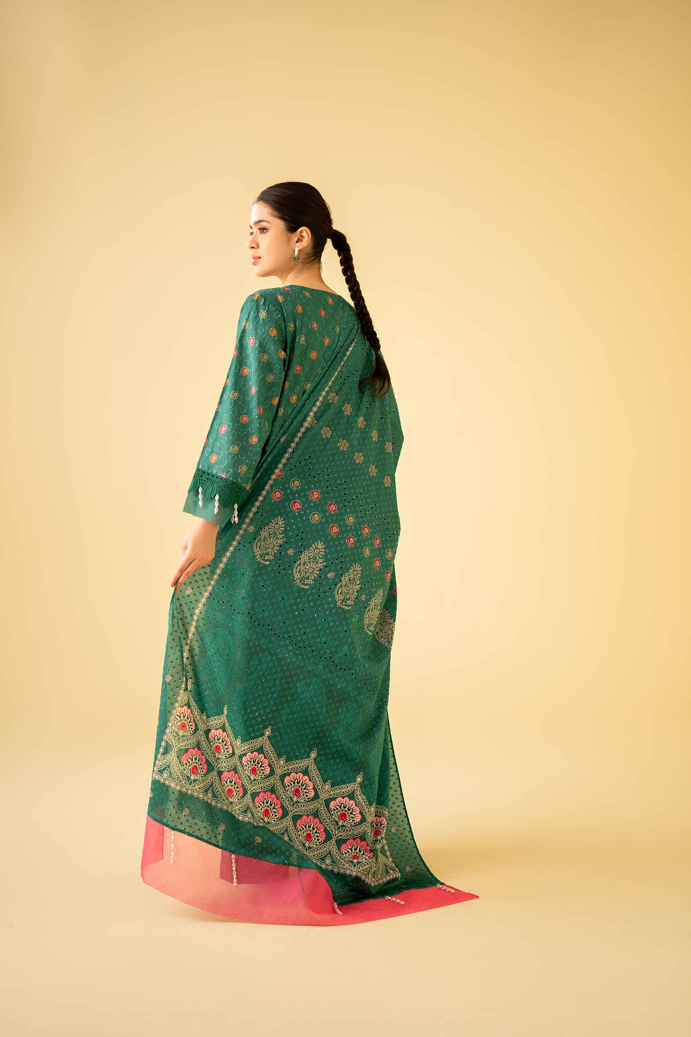 3 Piece - Digital Printed Suit - 42401551