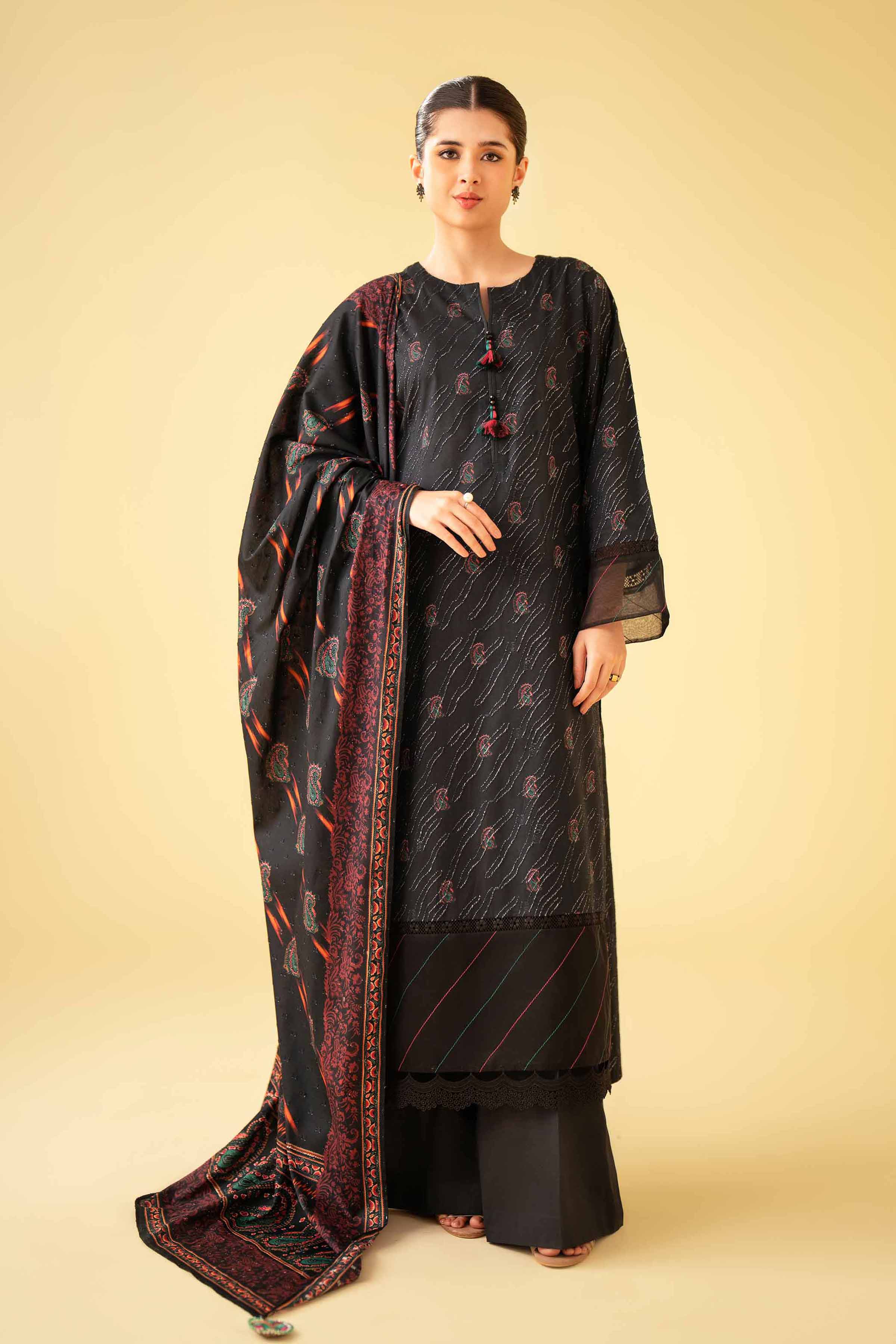3 Piece - Digital Printed Suit - 42401555