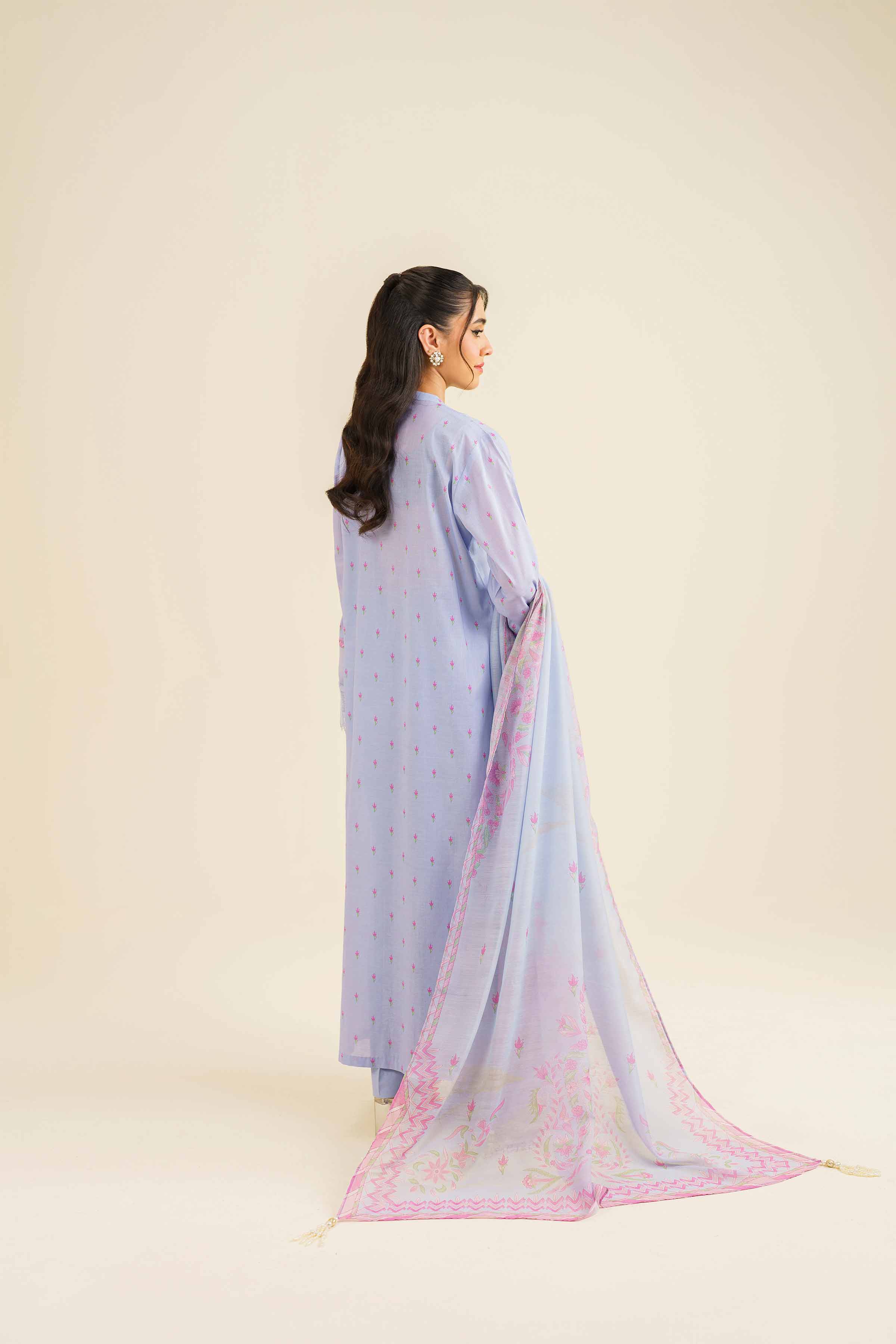 2 Piece - Printed Suit With Laces - 42401599