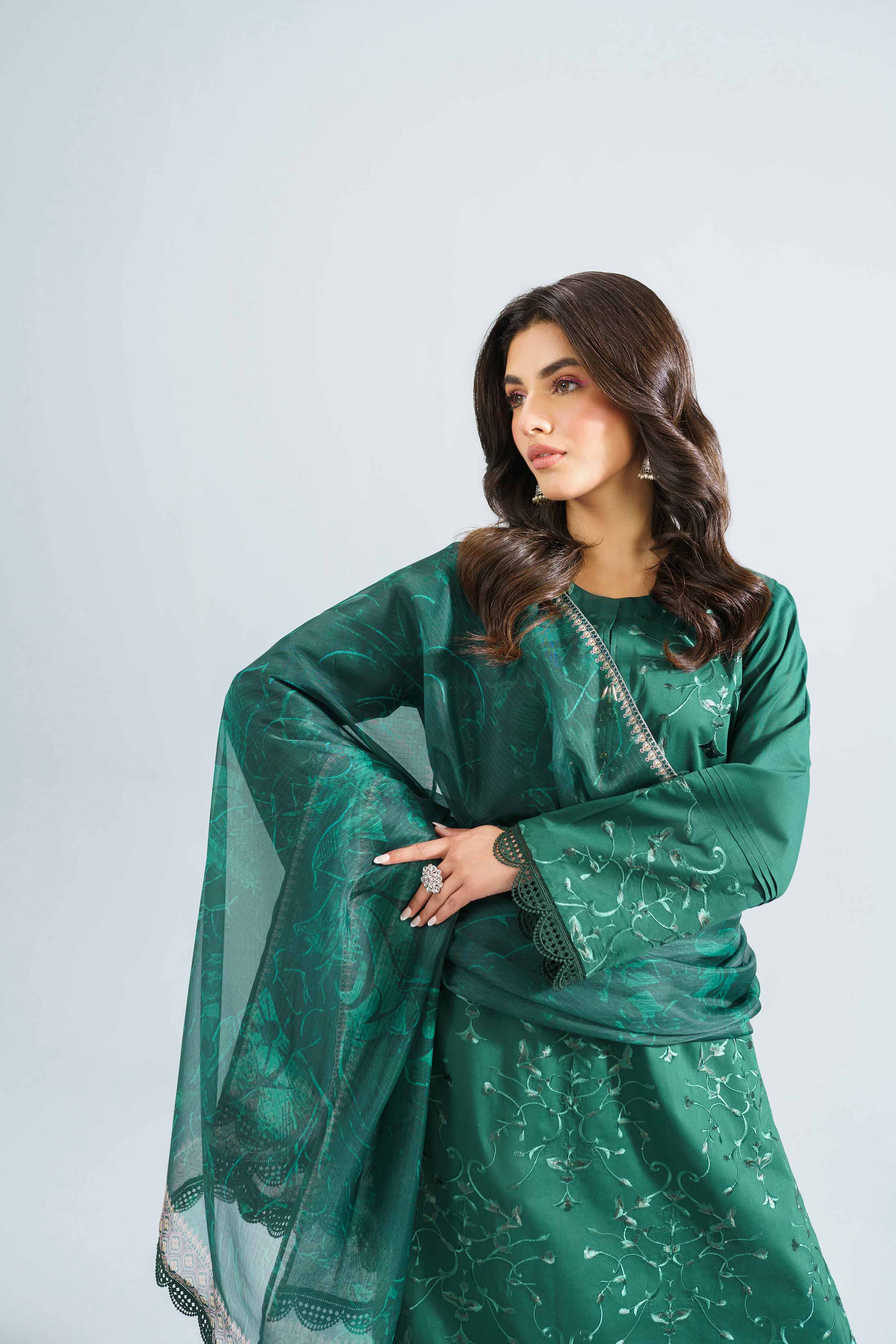 3 Piece - Embroidered Suit - 42401650