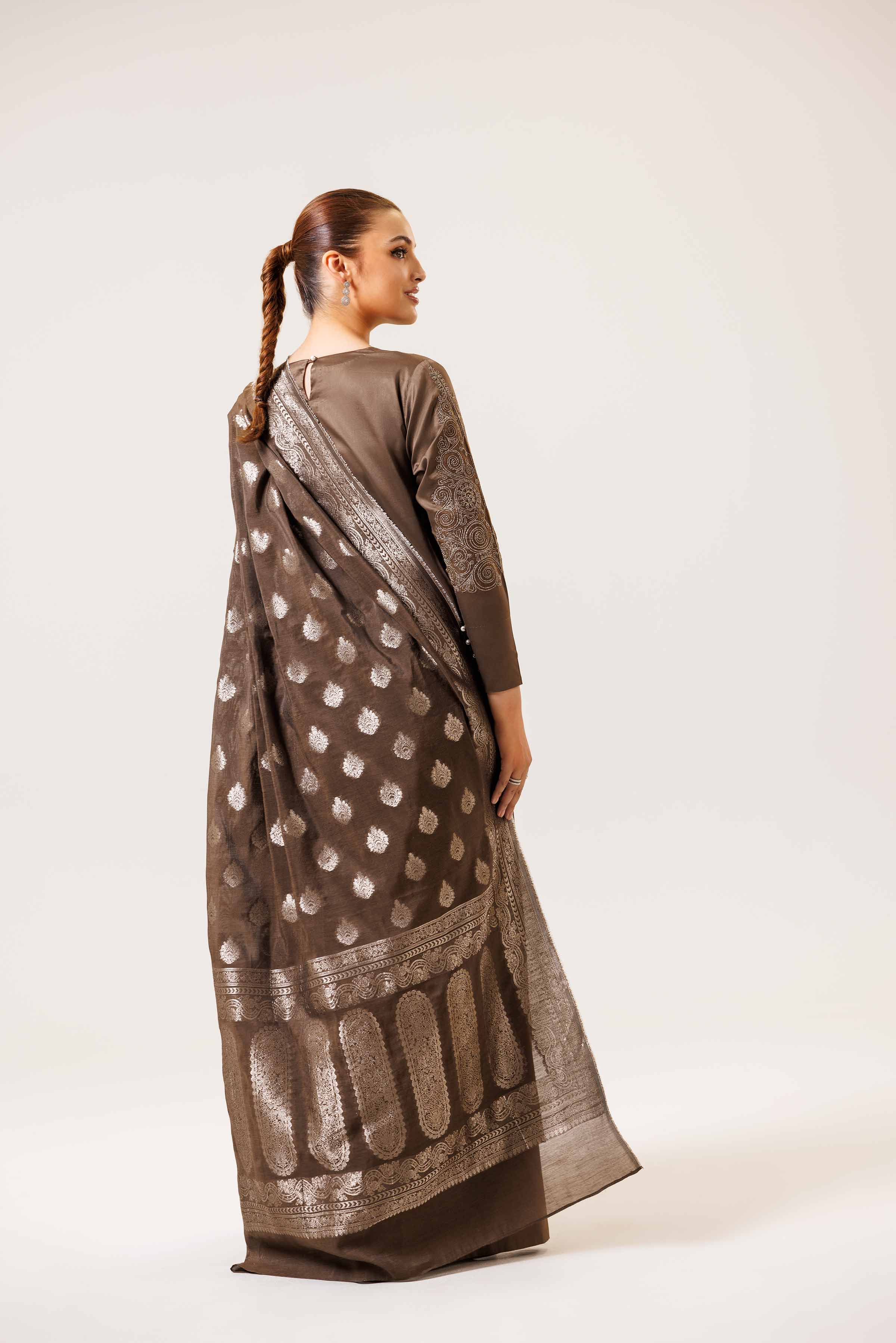 3 Piece - Embroidered Suit - 42401795