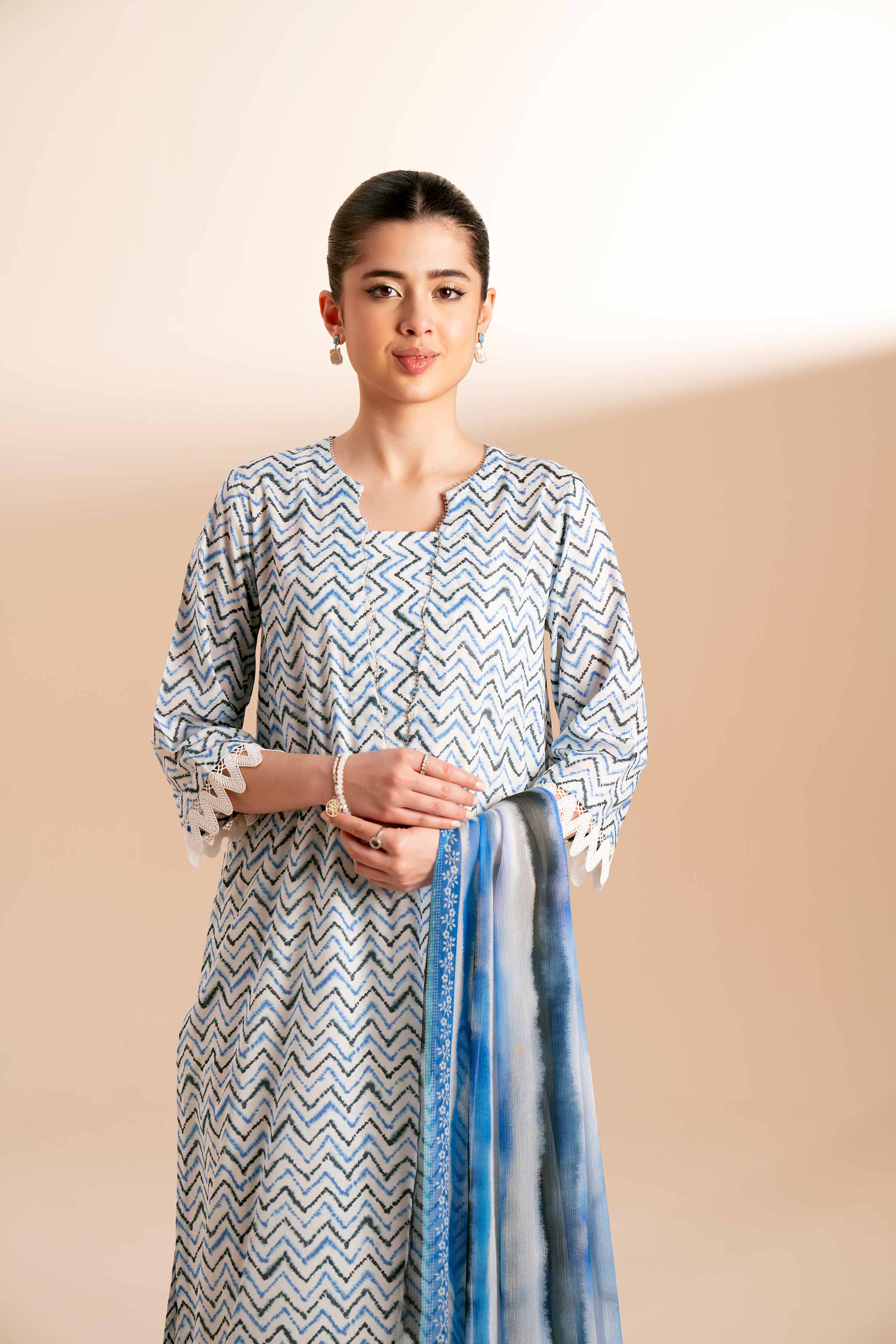 3 Piece - Printed Suit - 42401808