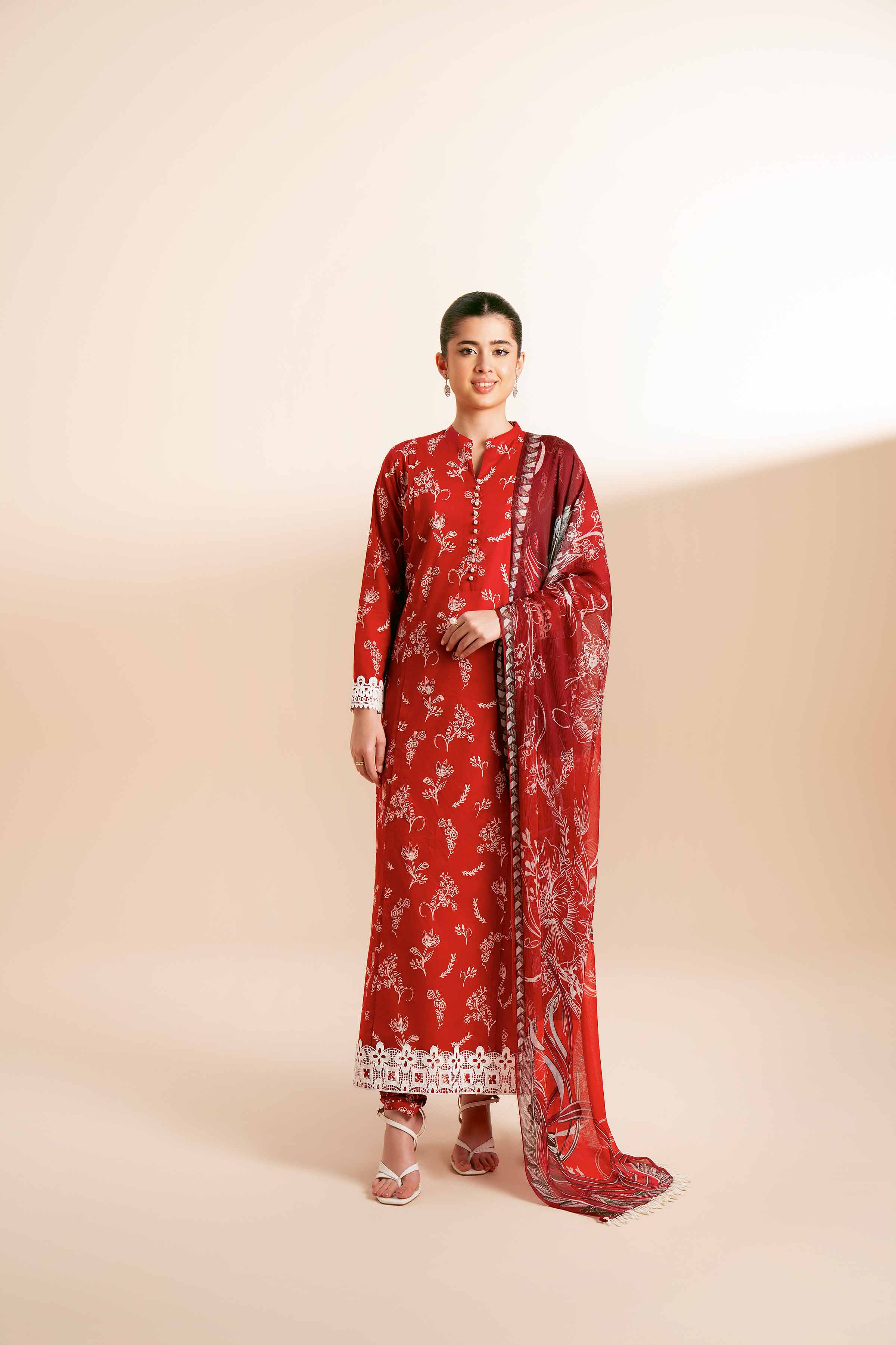 3 Piece - Printed Suit - 42401812