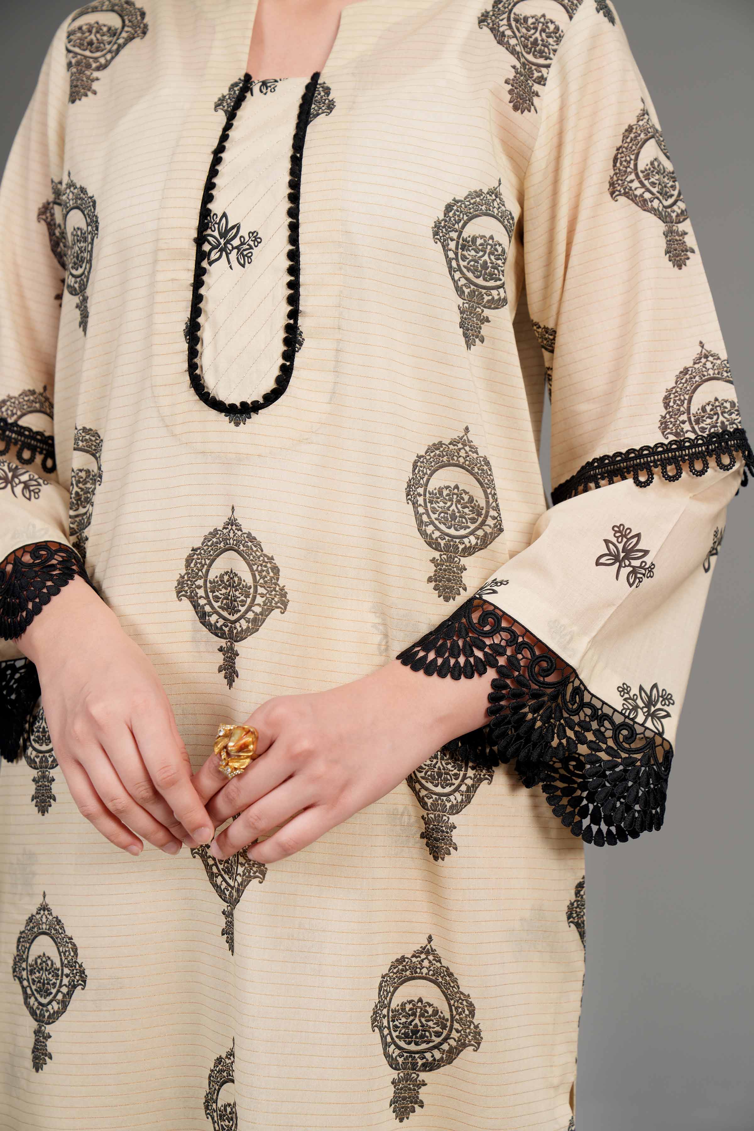 3 Piece - Printed Suit - 42401934