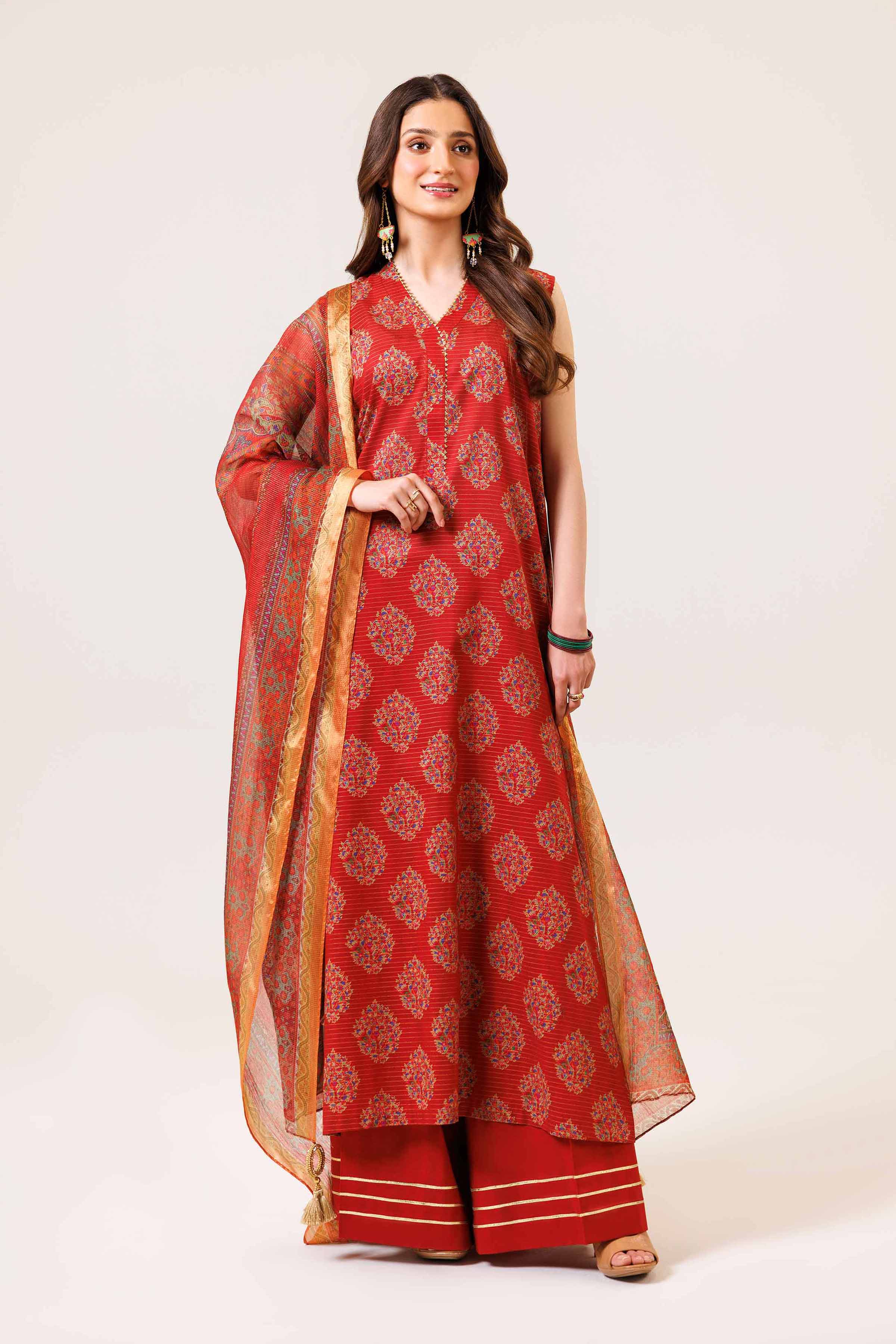 3 Piece - Printed Suit - 42401939