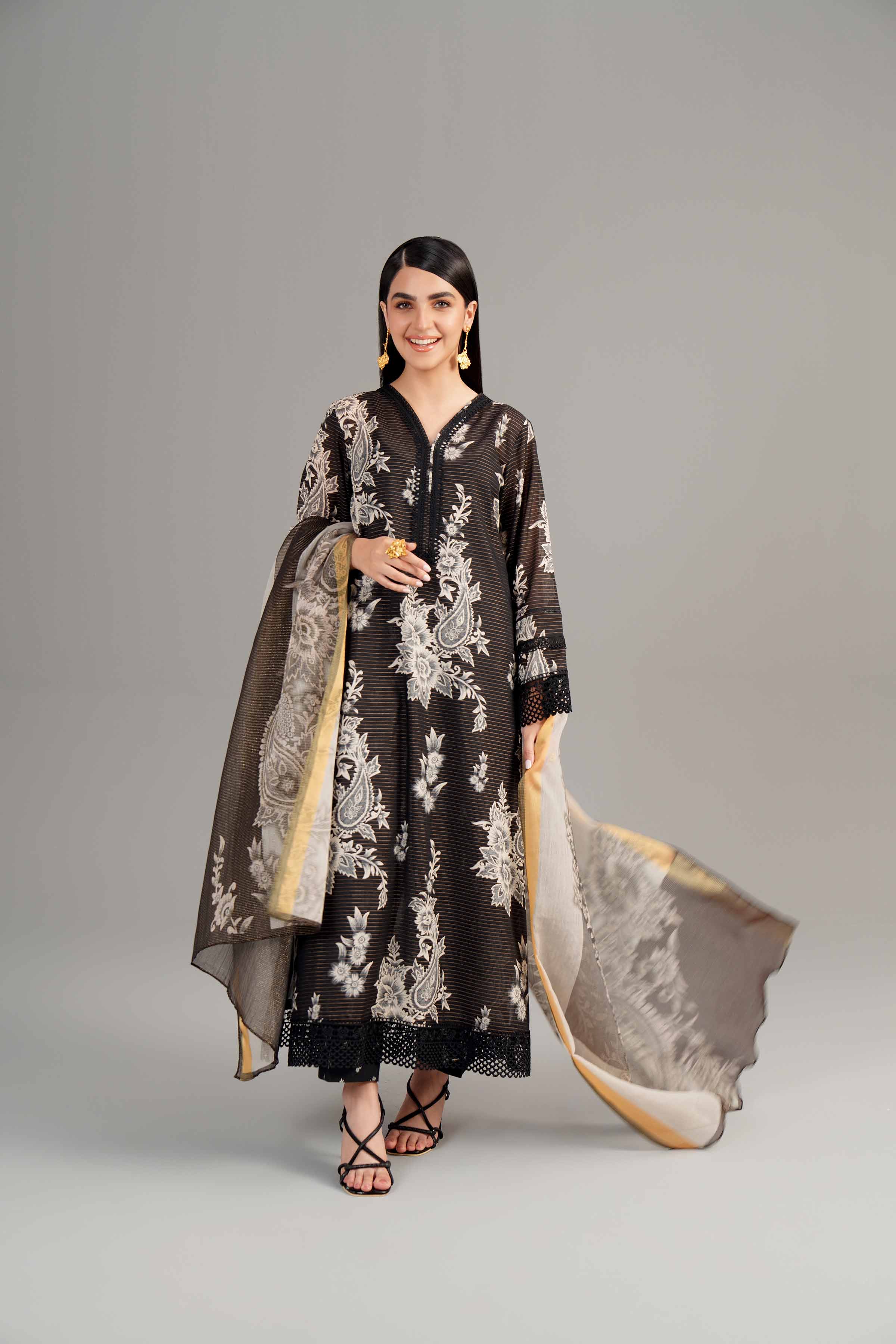 3 Piece - Printed Suit - 42401941