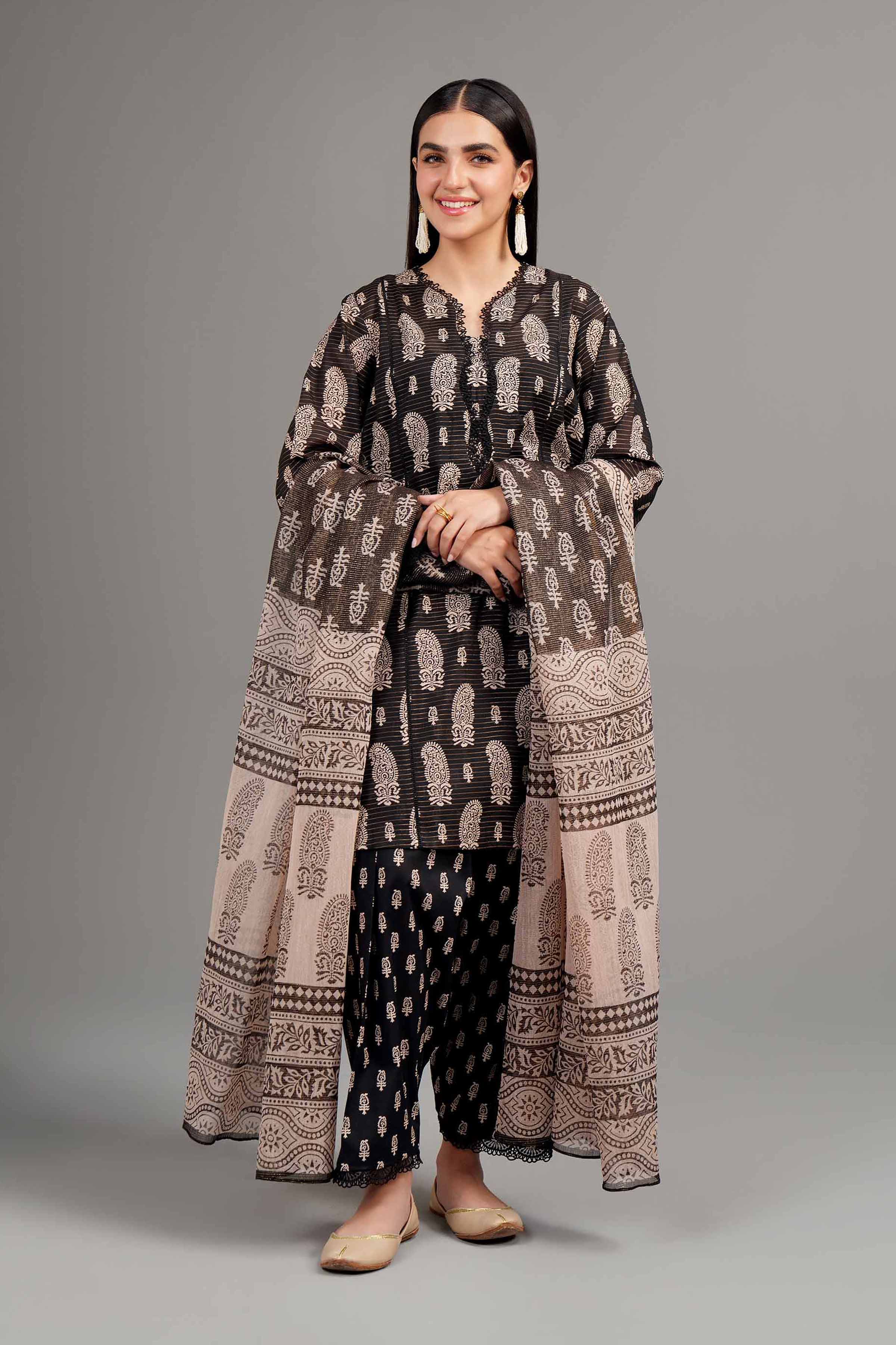3 Piece - Printed Suit - 42401943