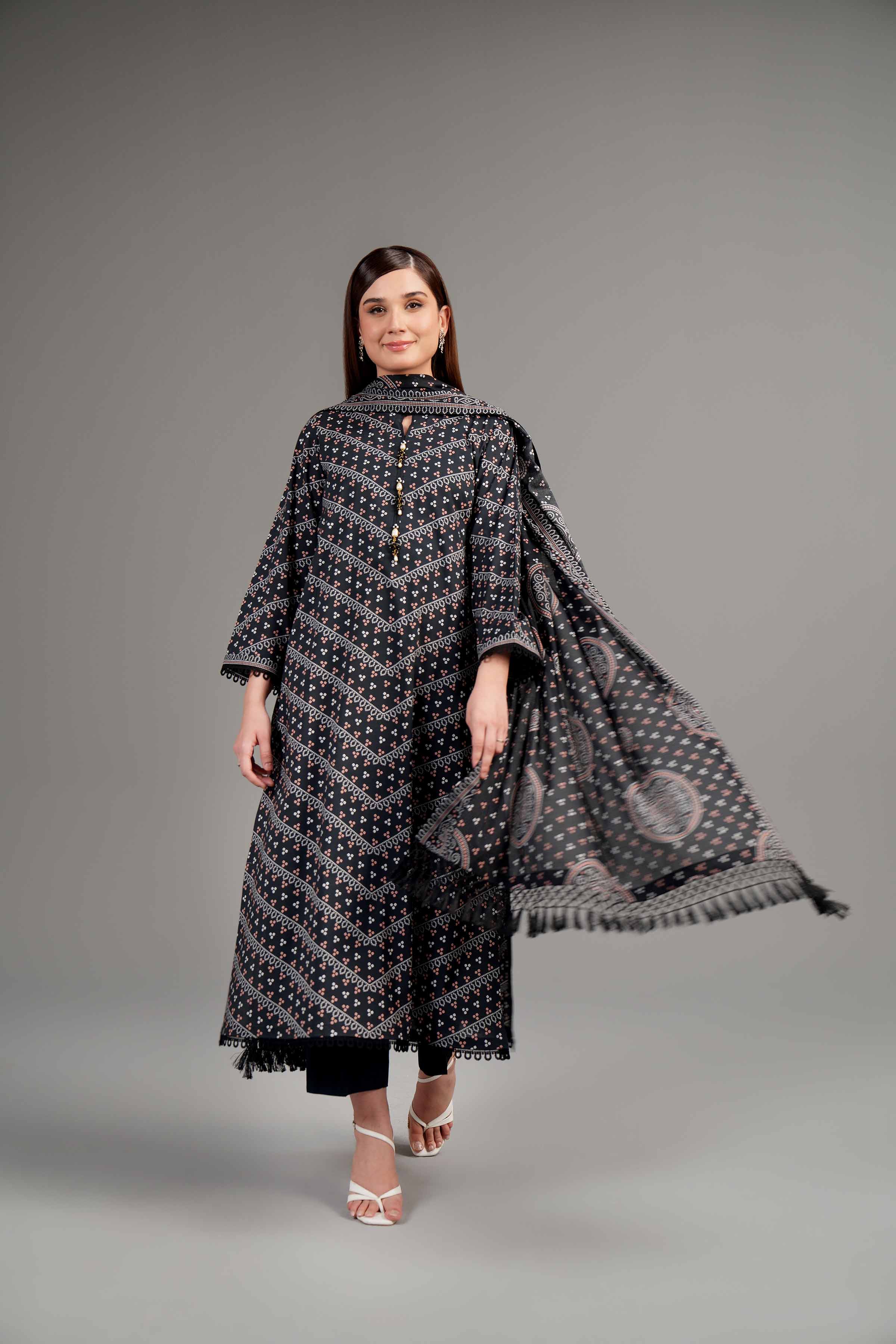 3 Piece - Printed Suit - 42402004