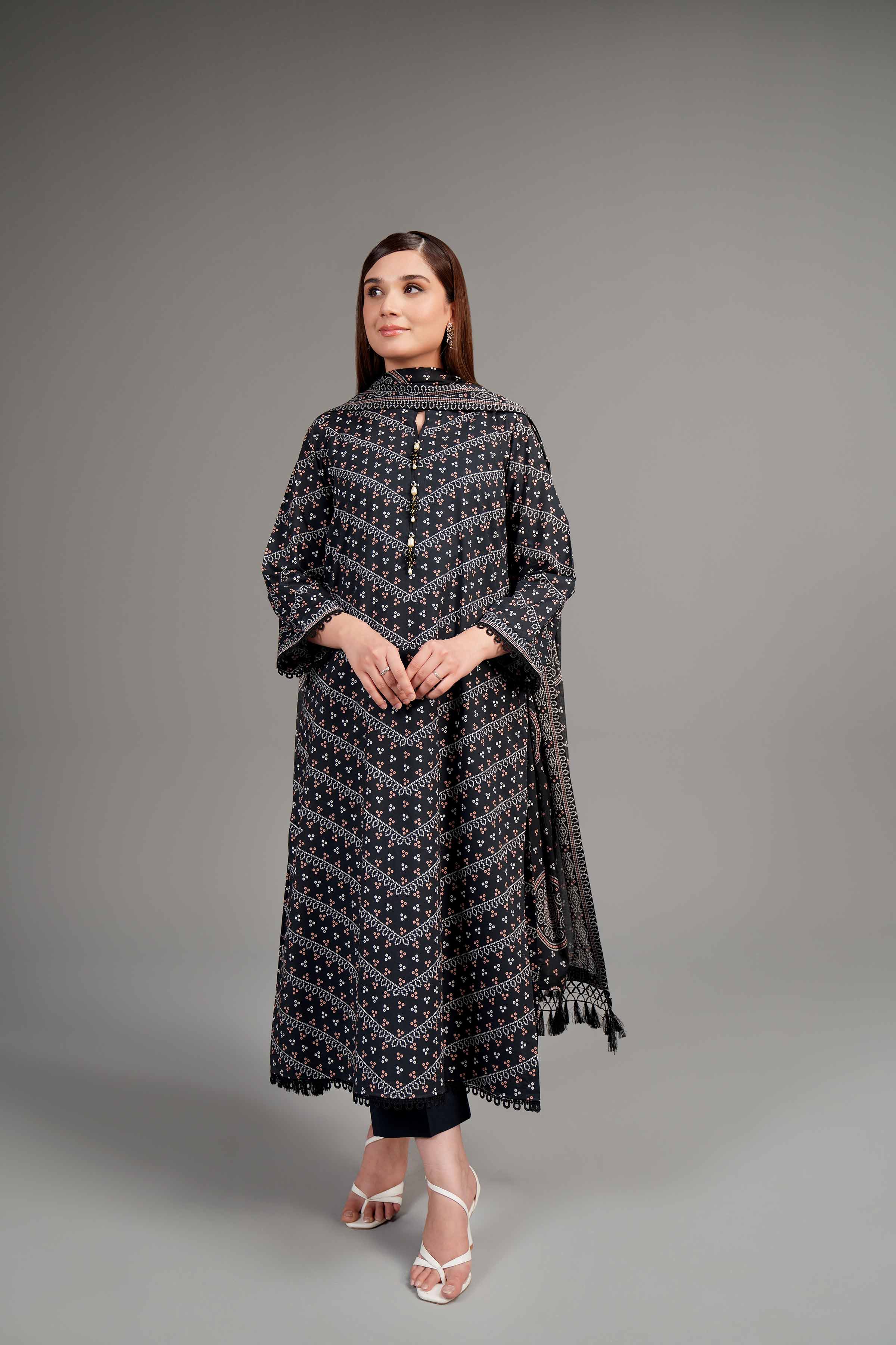3 Piece - Printed Suit - 42402004