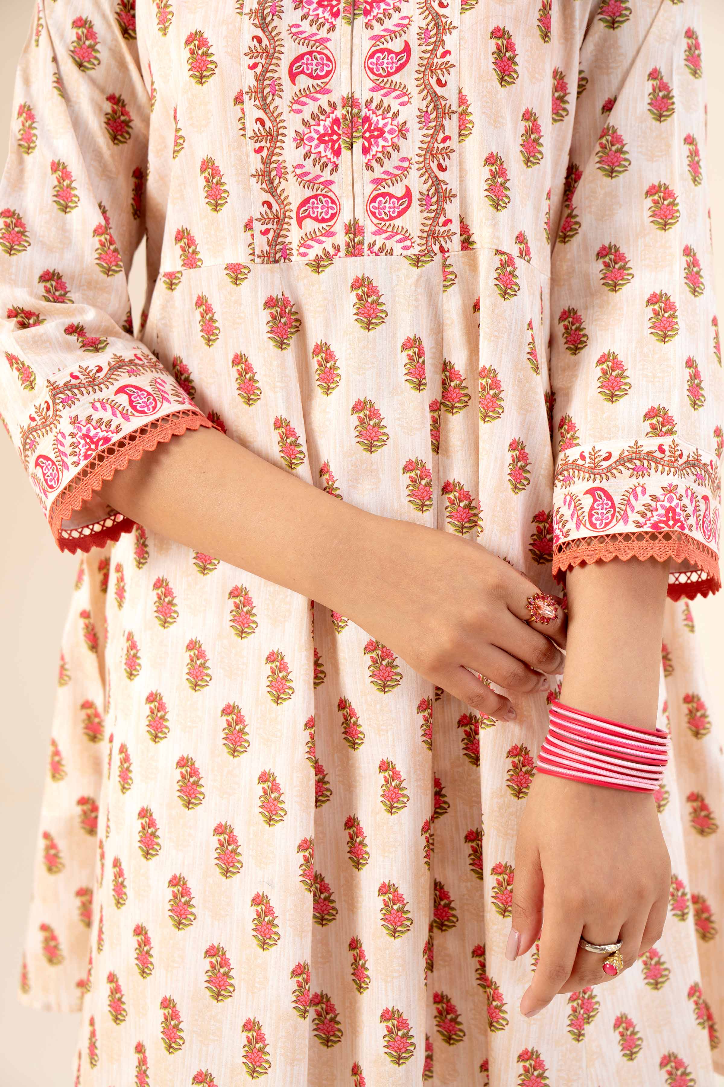 3 Piece - Printed Suit - 42402005