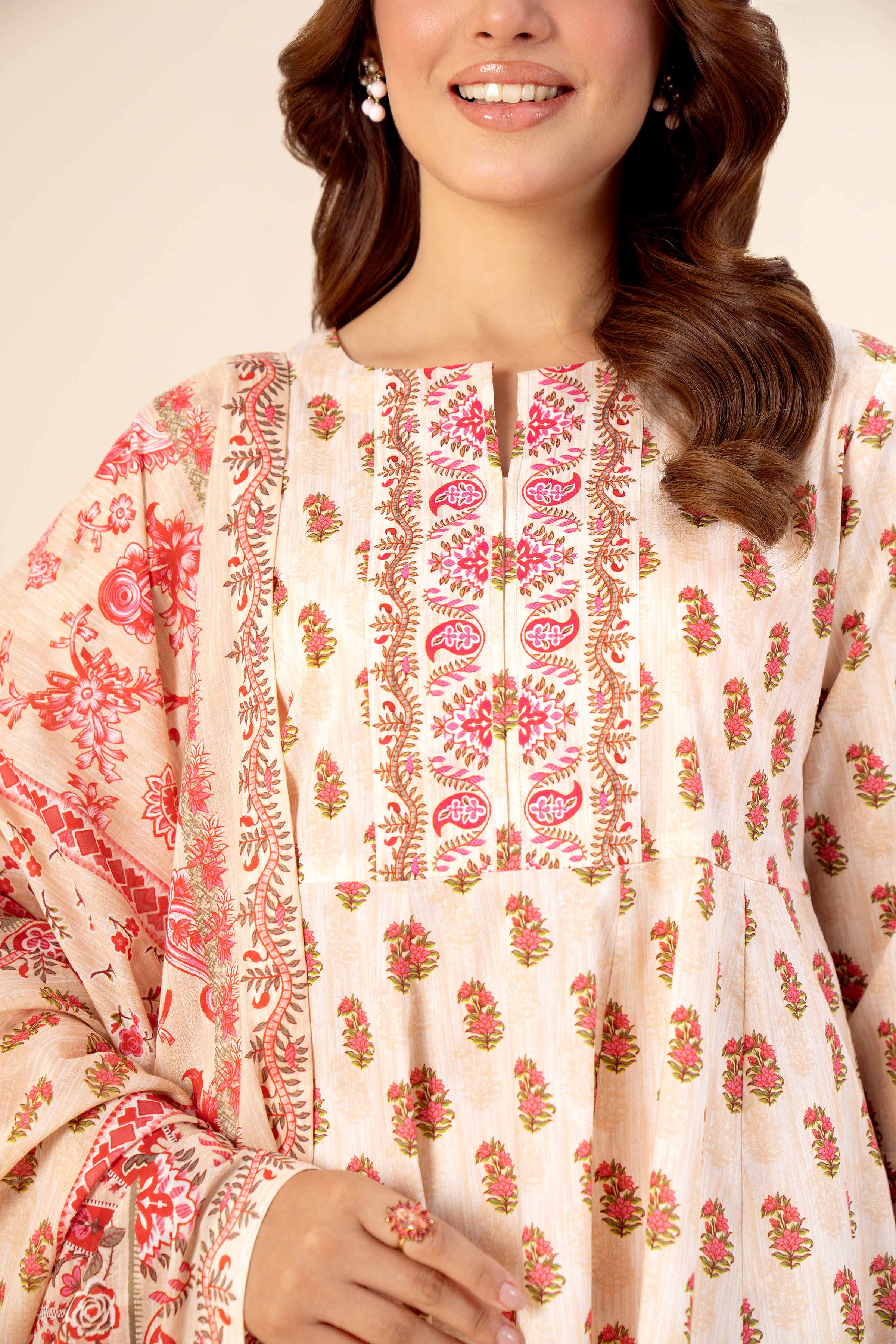 3 Piece - Printed Suit - 42402005