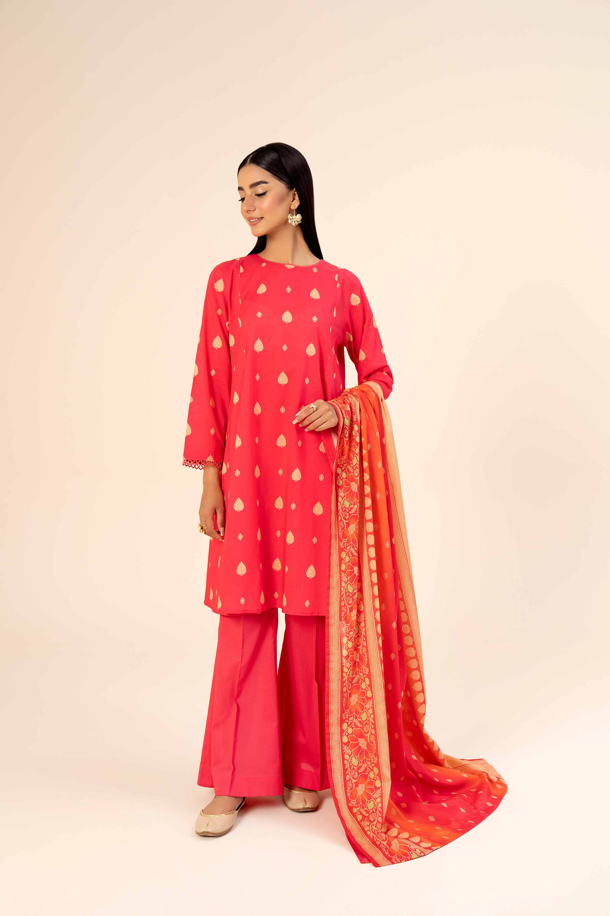3 Piece - Printed Suit - 42402010