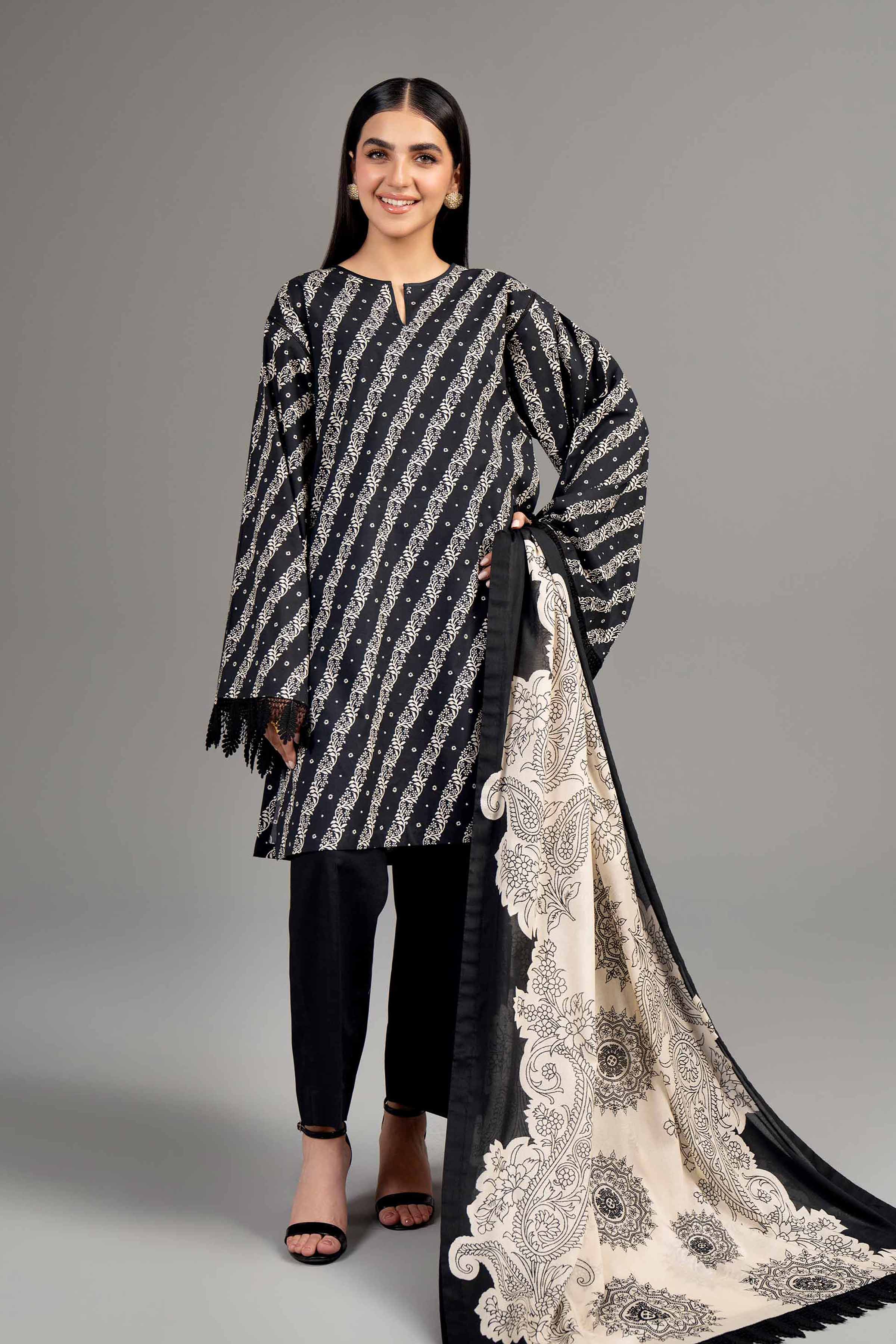 3 Piece - Printed Suit - 42402011