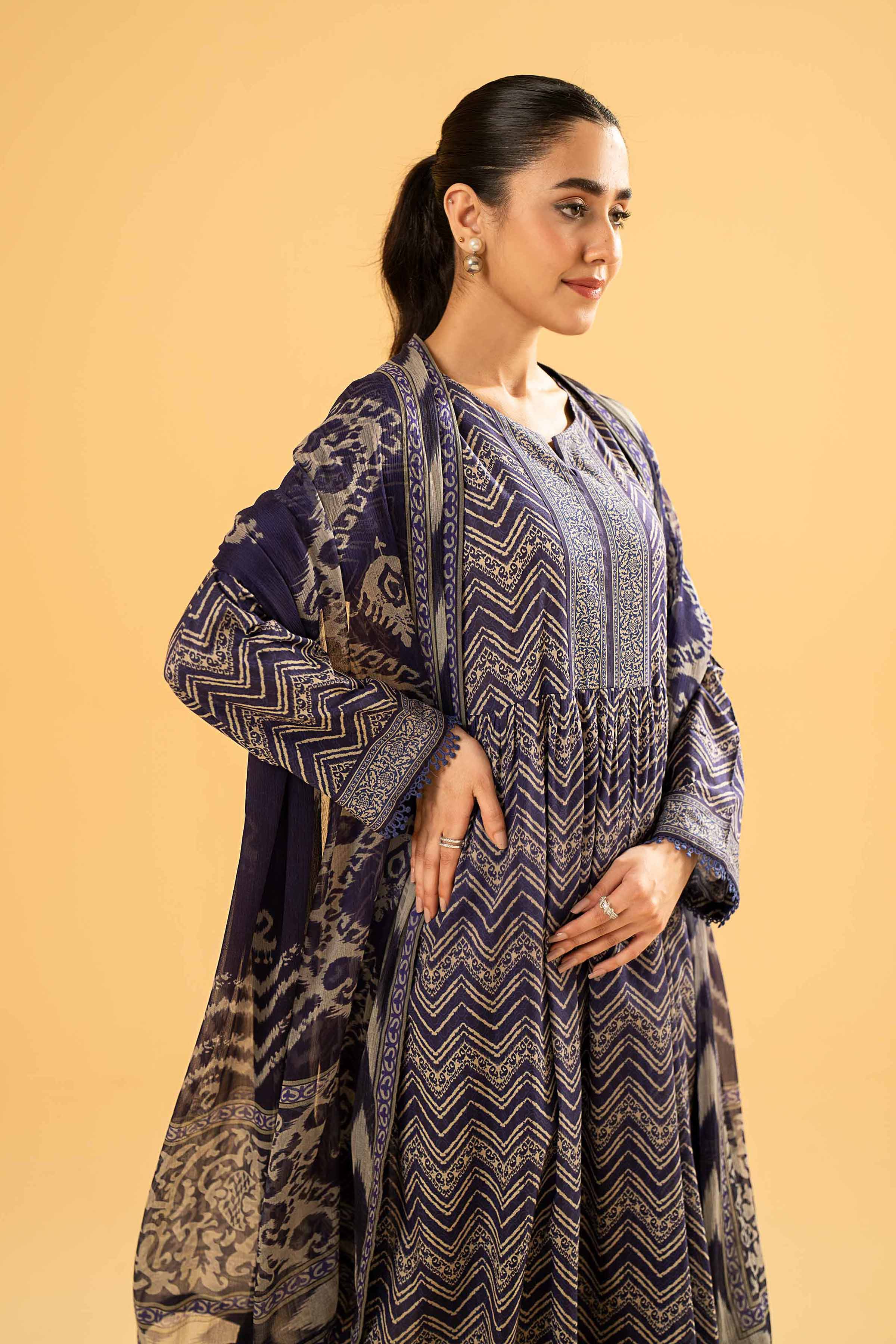 3 Piece - Printed Suit - 42402016