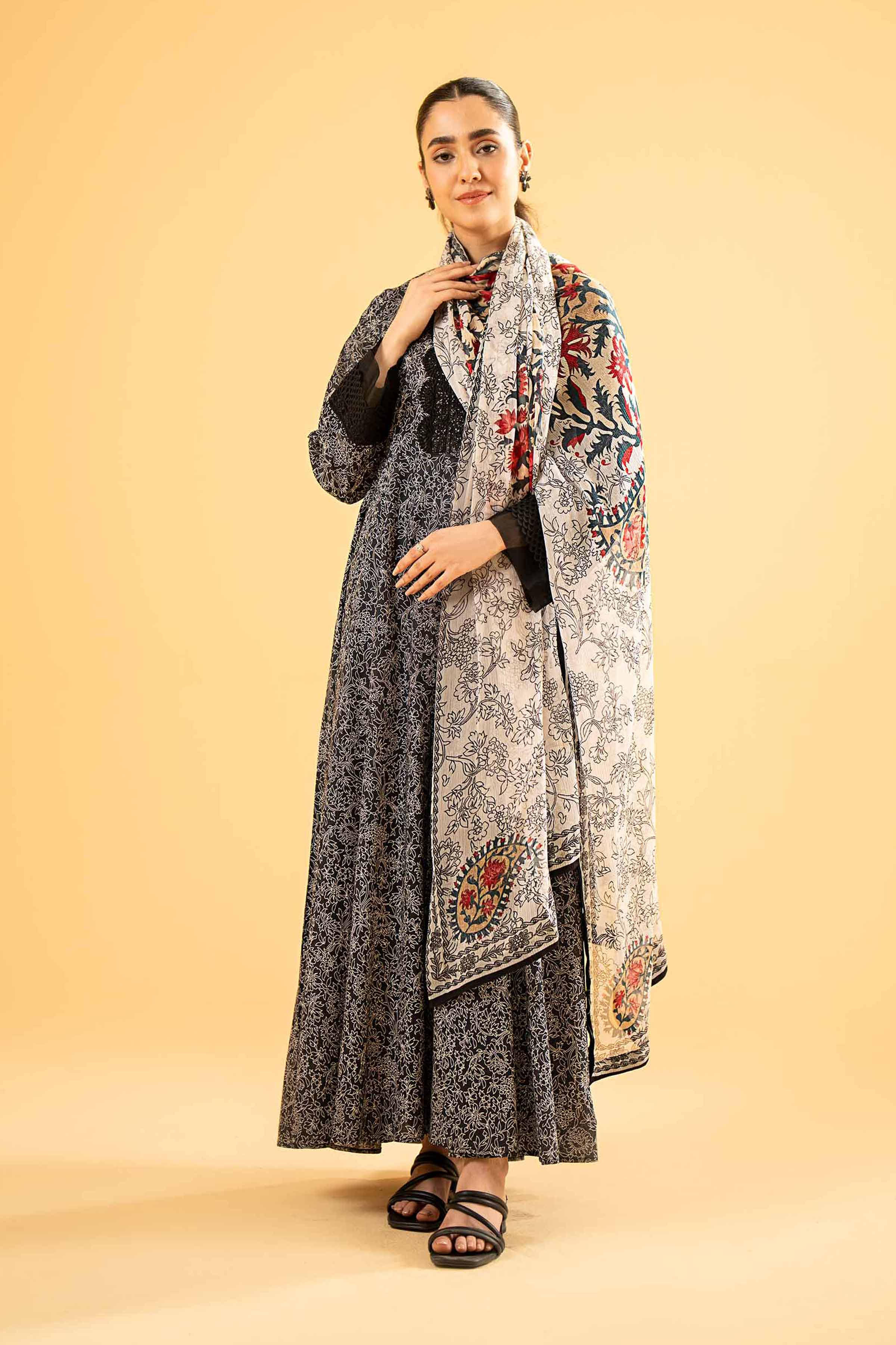 3 Piece - Printed Suit - 42402018