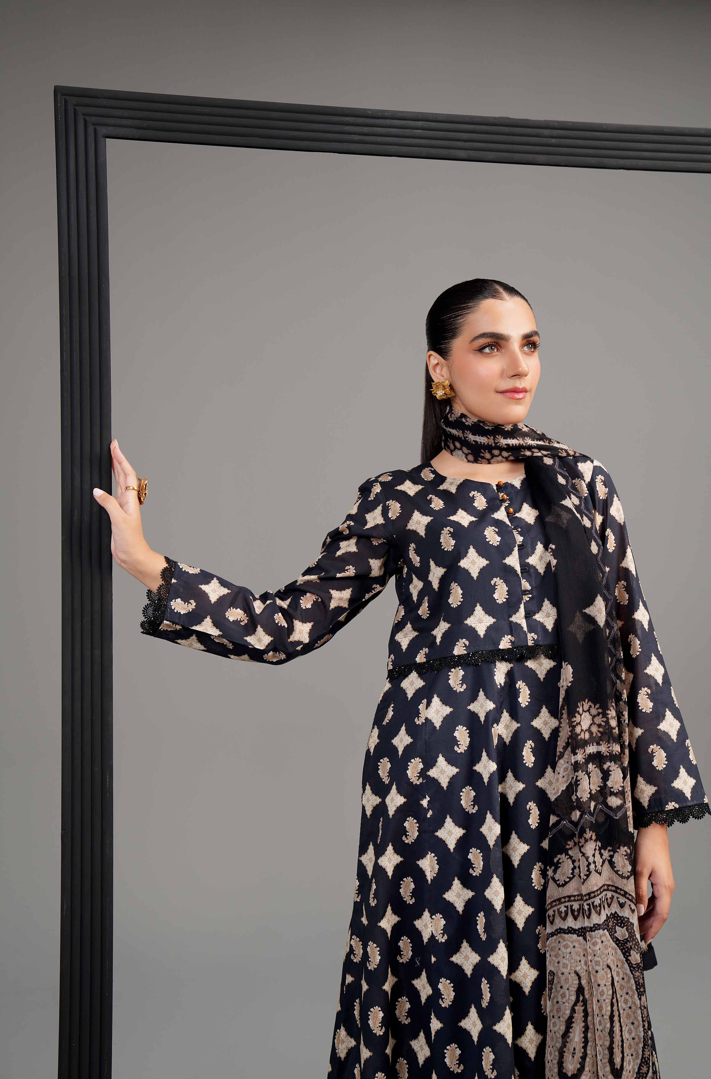3 Piece - Printed Suit - 42402019