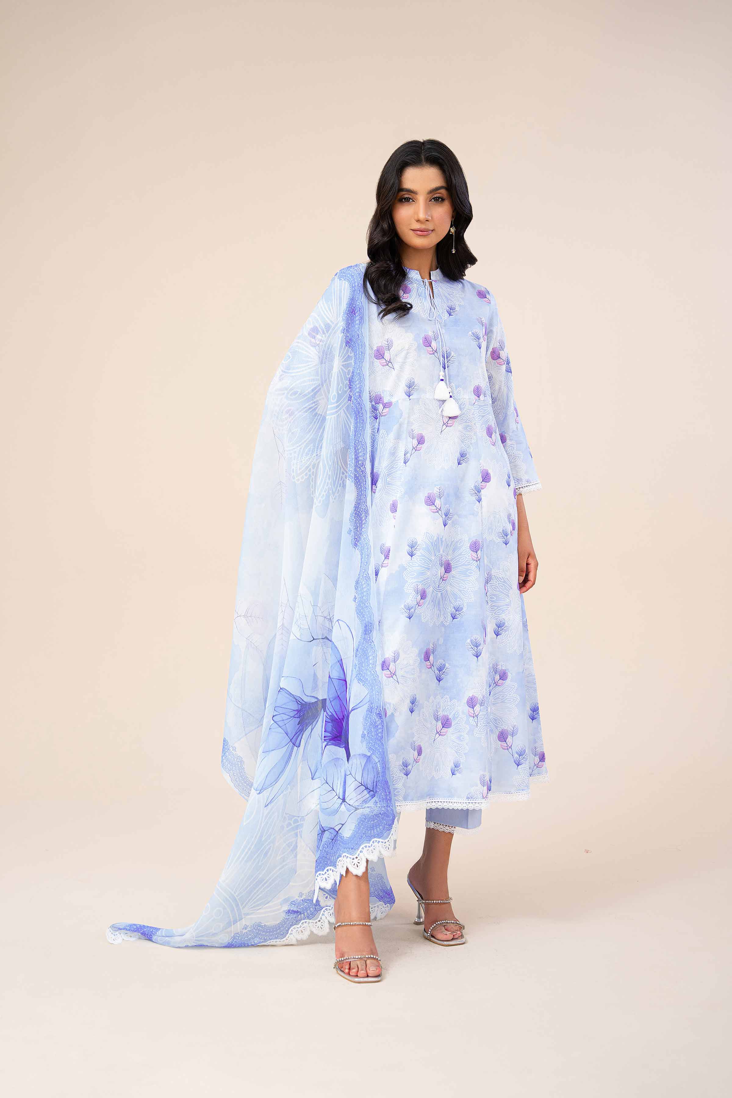 3 Piece - Printed Suit - 42402044