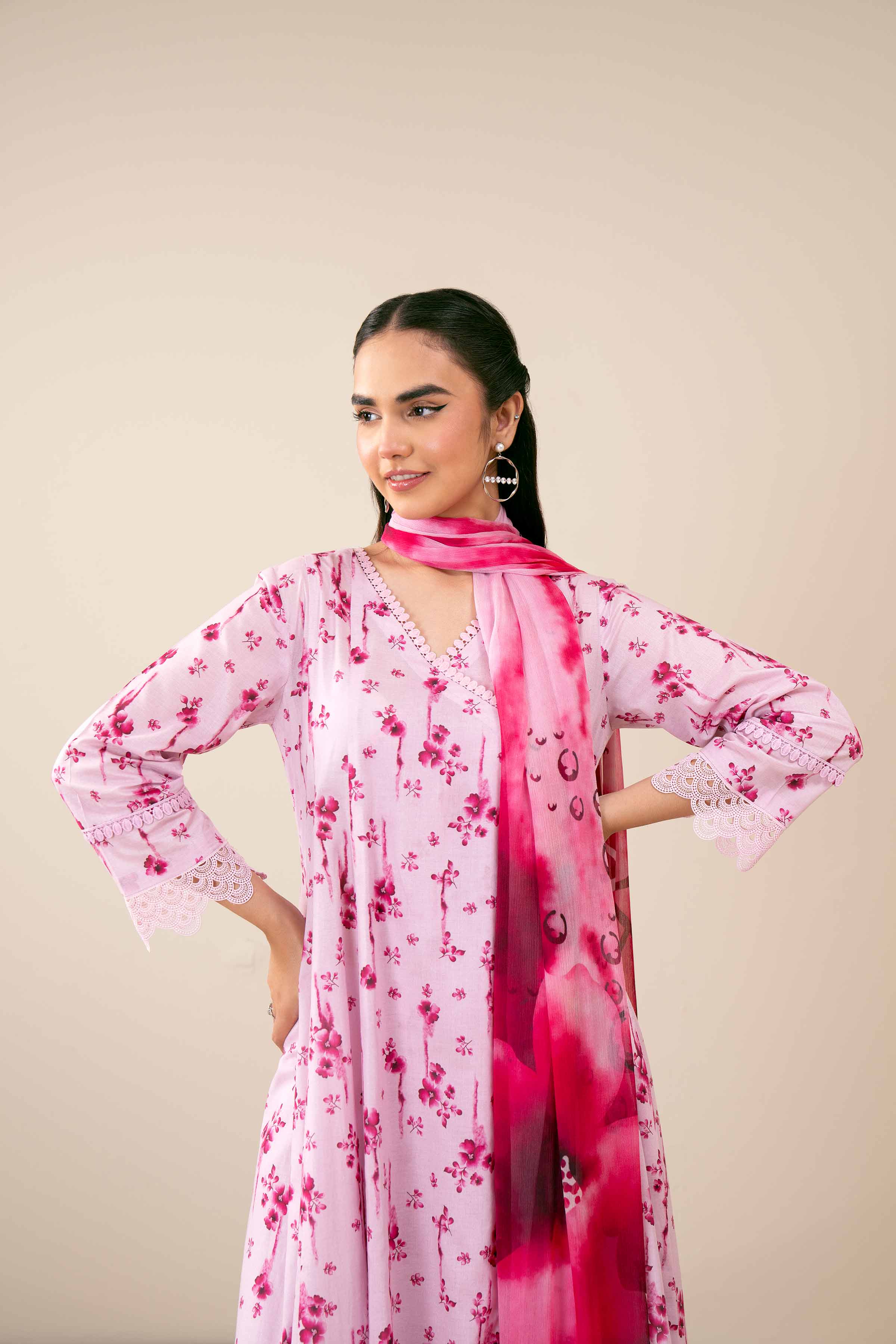 3 Piece - Printed Suit - 42402050