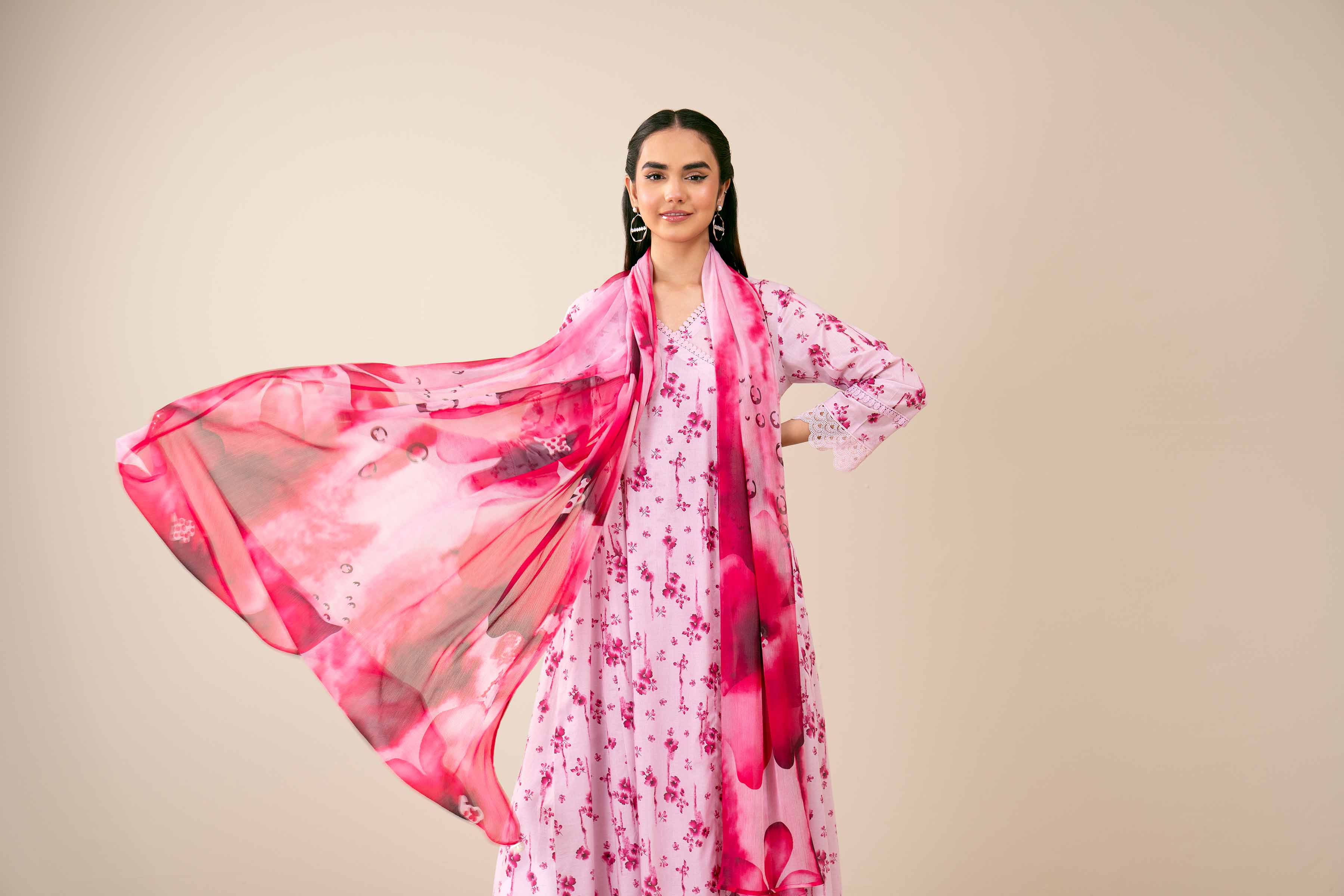 3 Piece - Printed Suit - 42402050