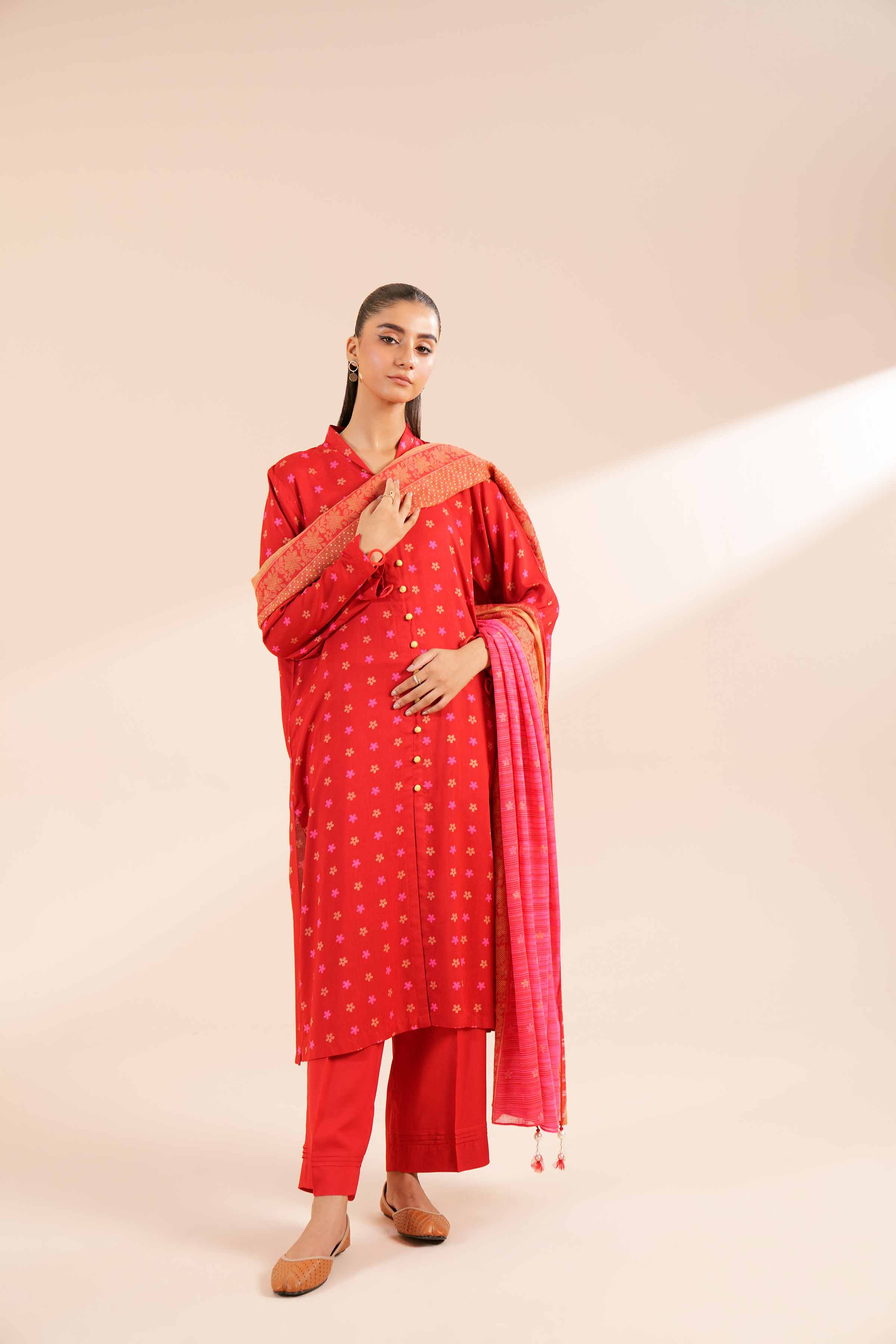 3 Piece - Printed Suit - 42402102