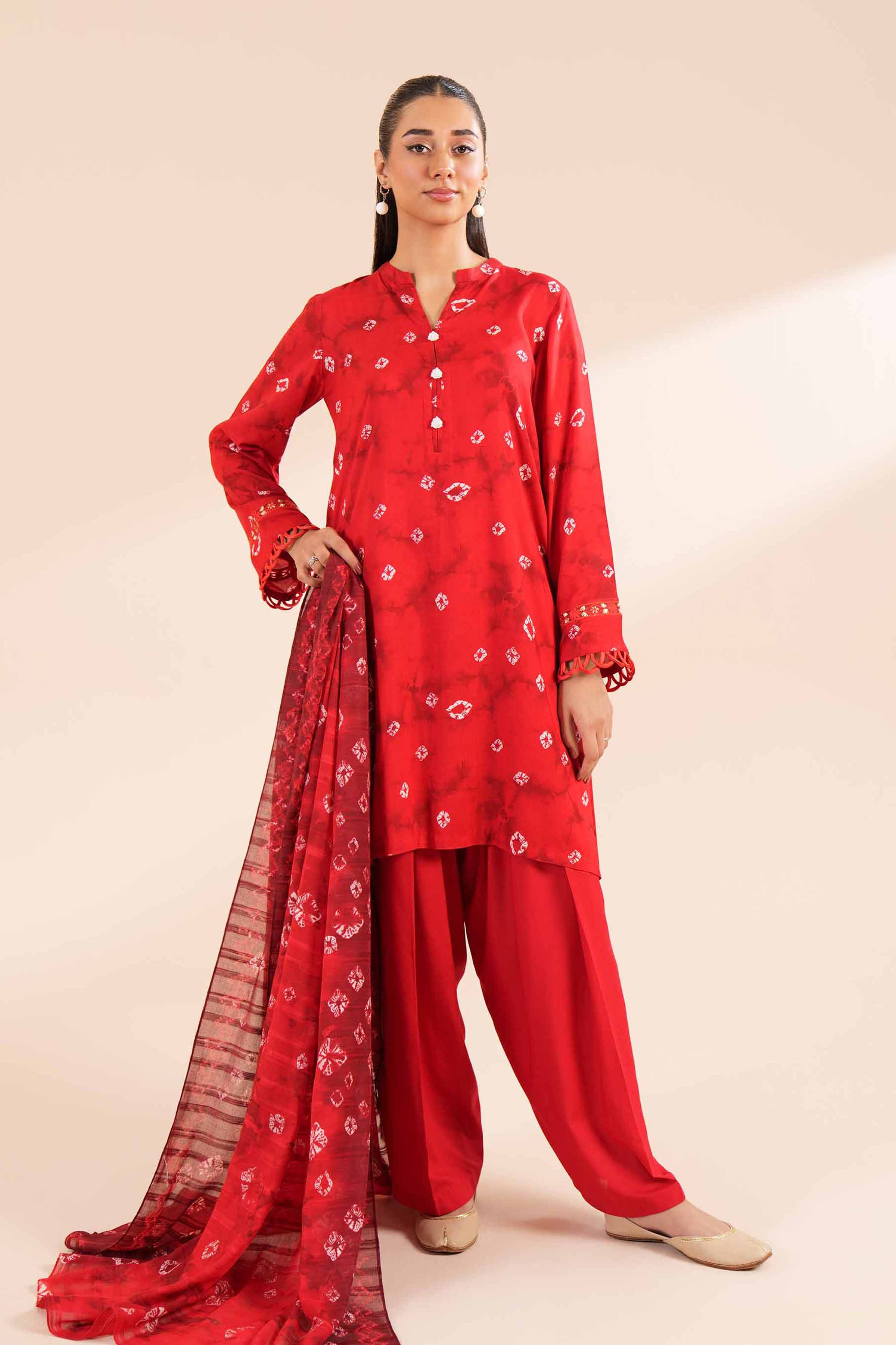 3 Piece - Printed Suit - 42402104
