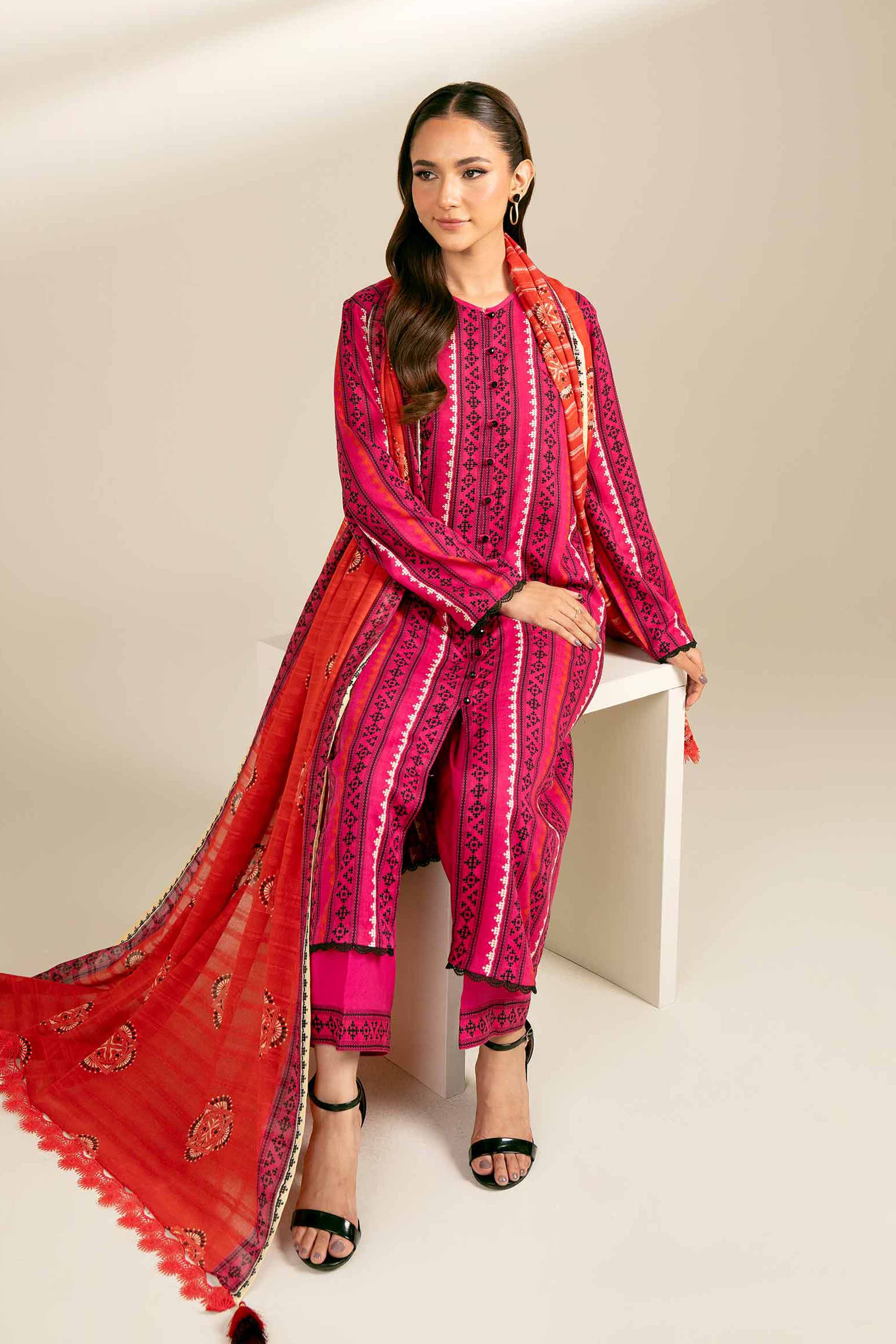 3 Piece - Printed Suit - 42402109