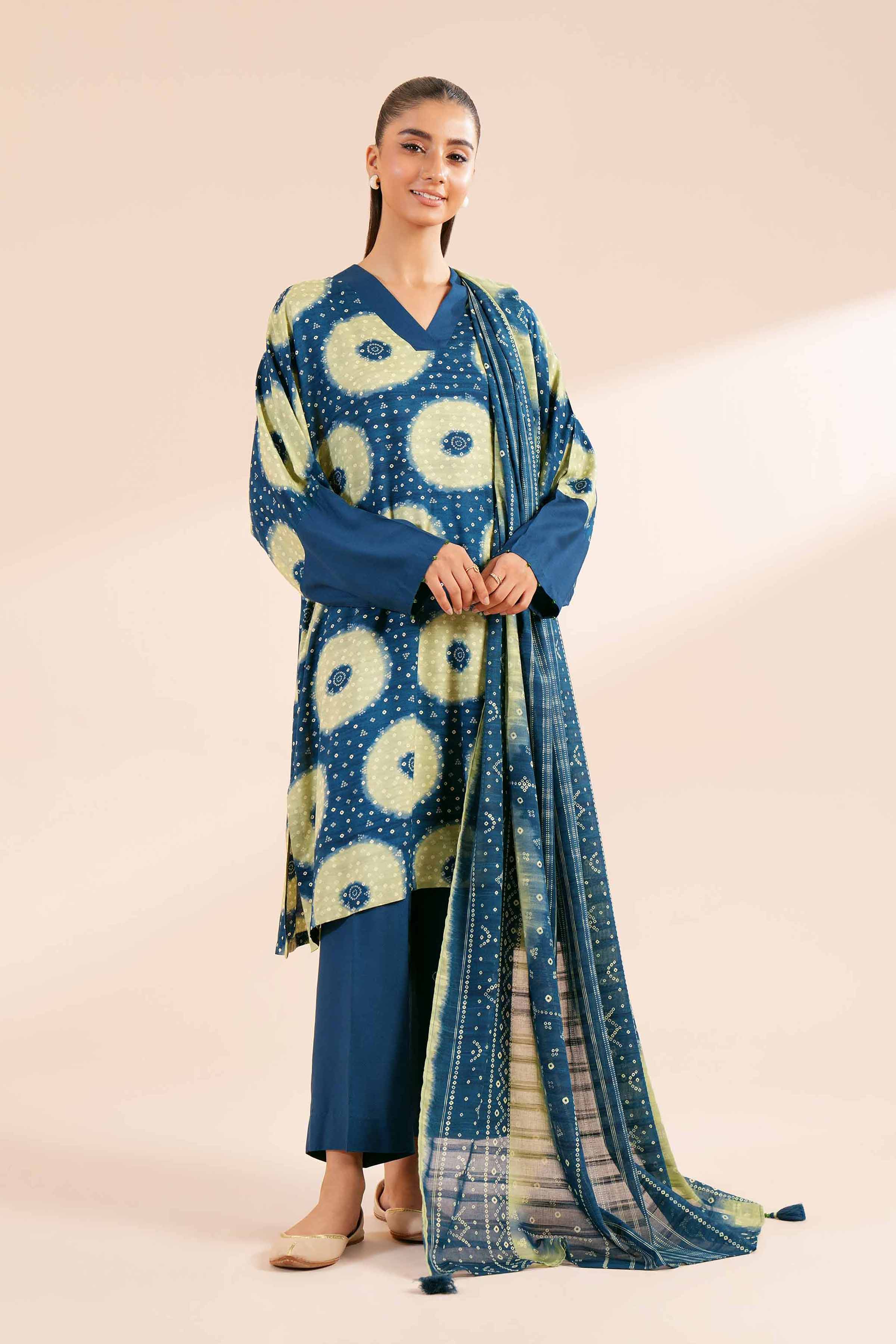 3 Piece - Printed Suit - 42402111
