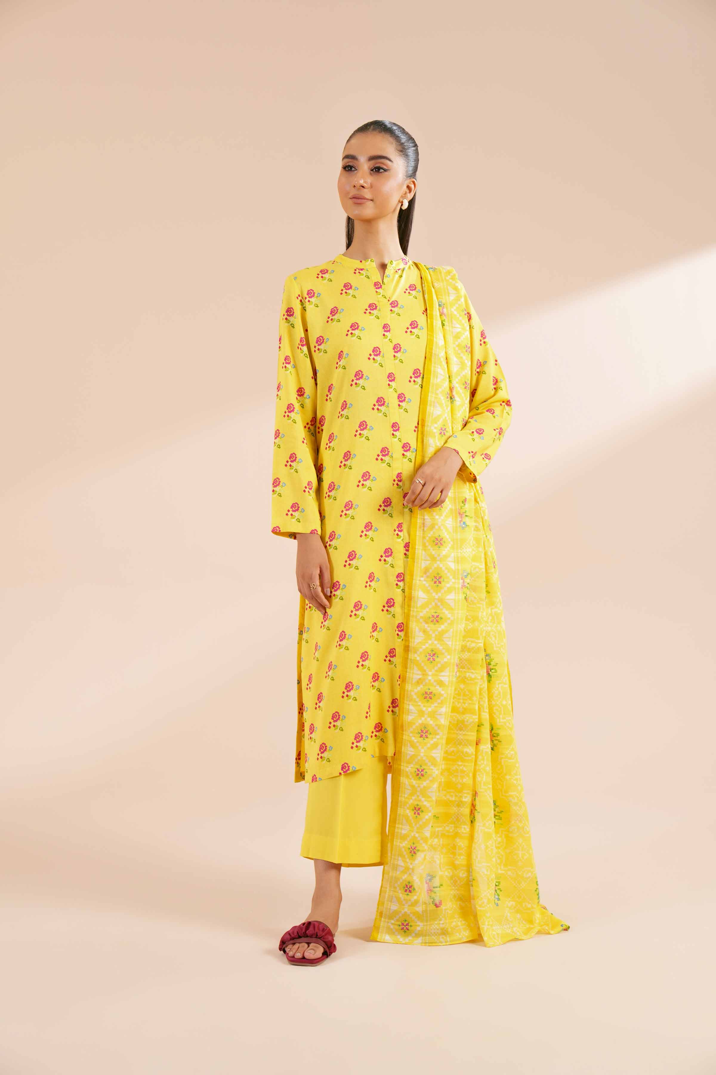 3 Piece - Printed Suit - 42402117