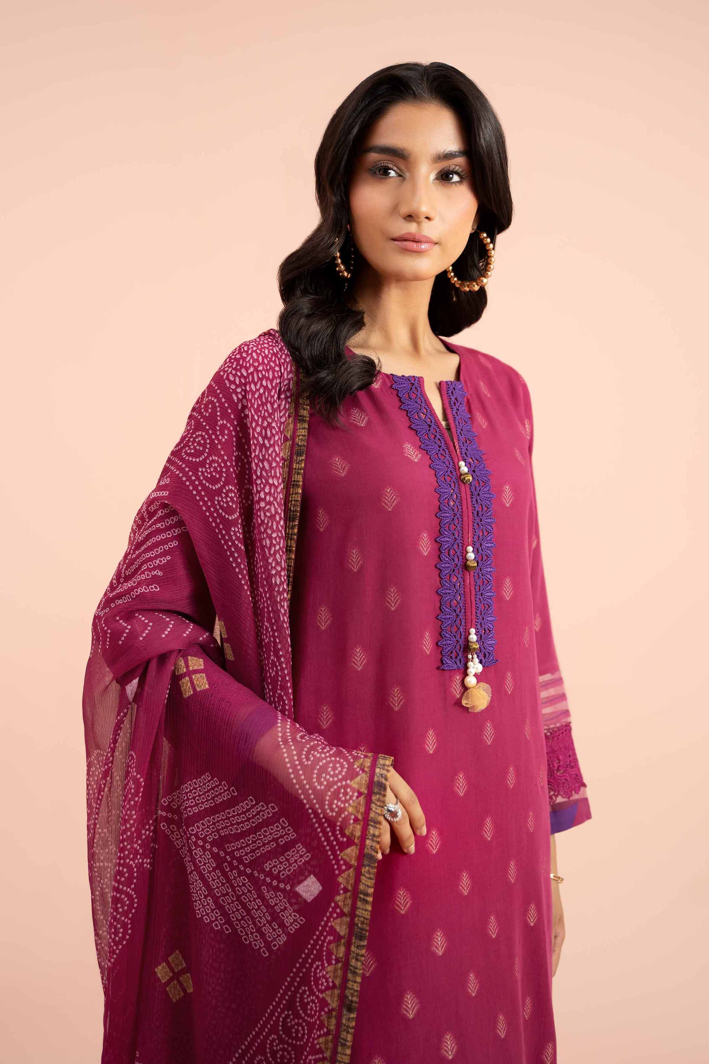 3 Piece - Jacquard Suit - 42402121