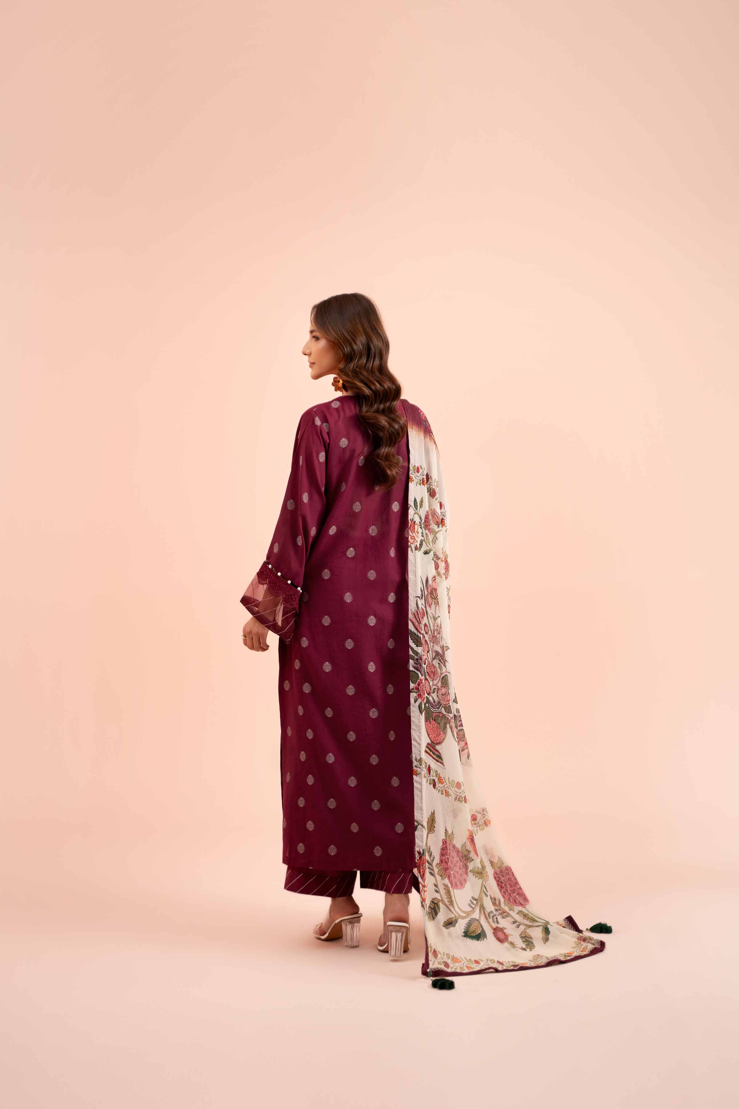 3 Piece - Jacquard Suit - 42402122