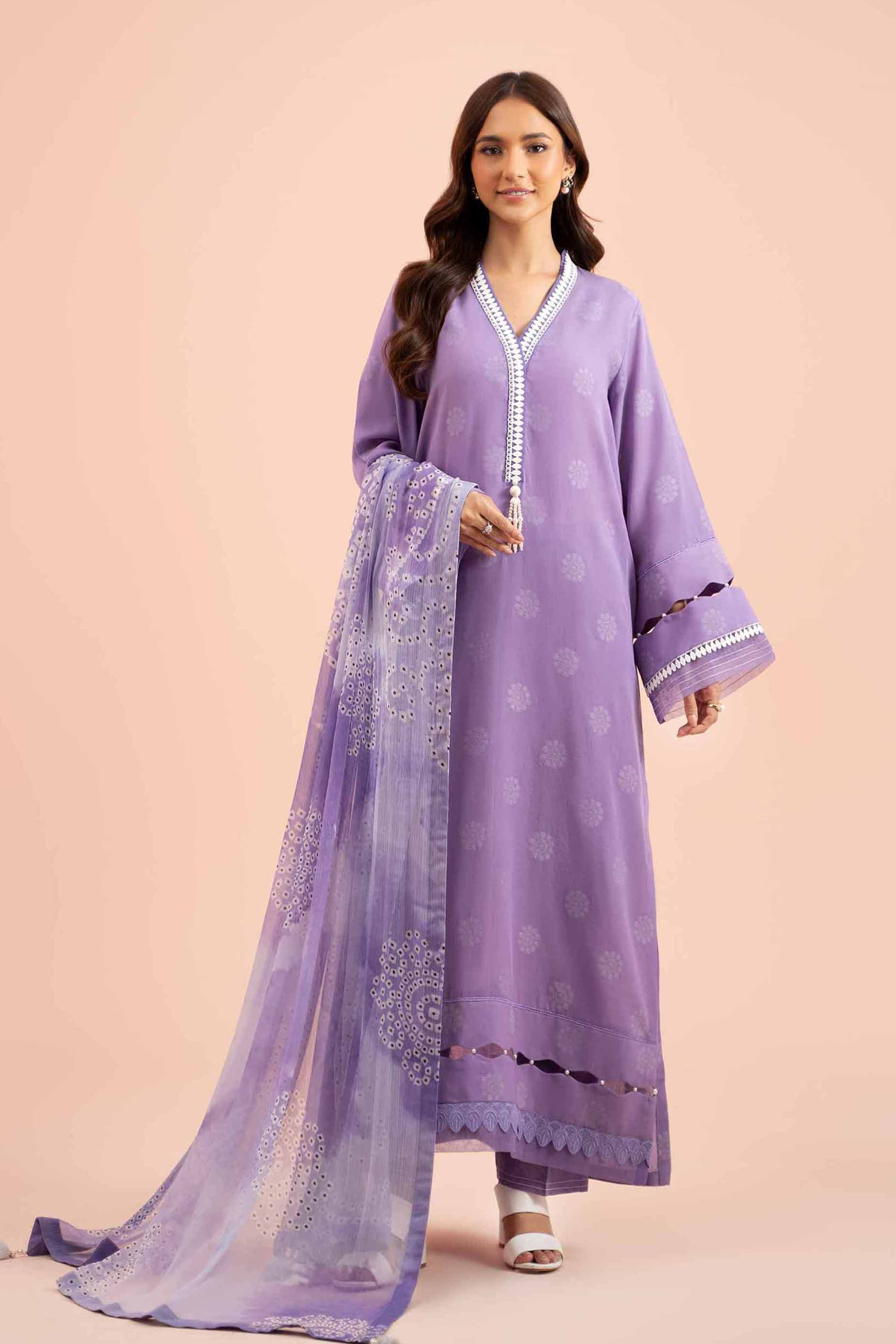 3 Piece - Jacquard Suit - 42402127