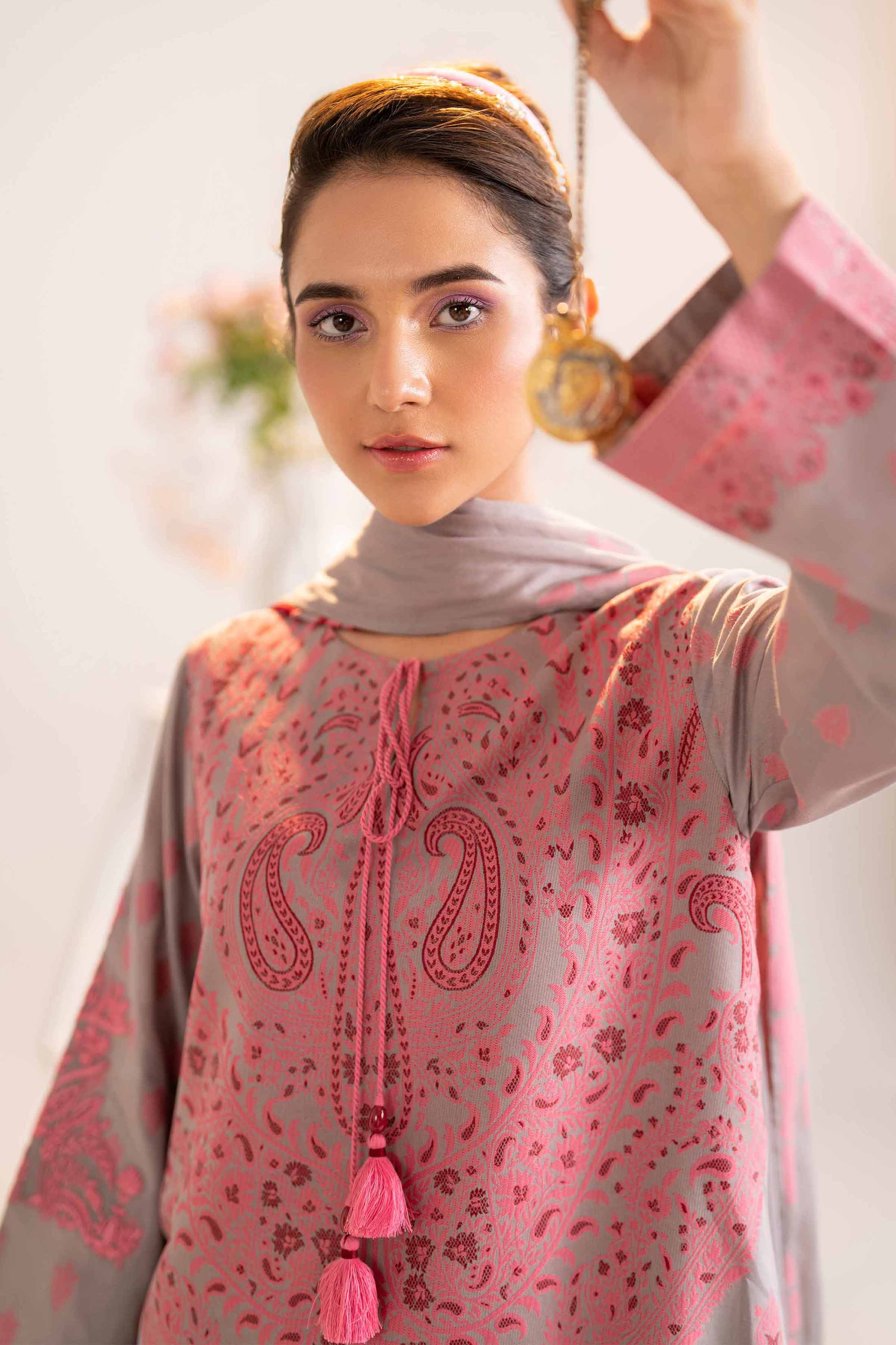 2 Piece - Jacquard Embroidered Suit - 42402158