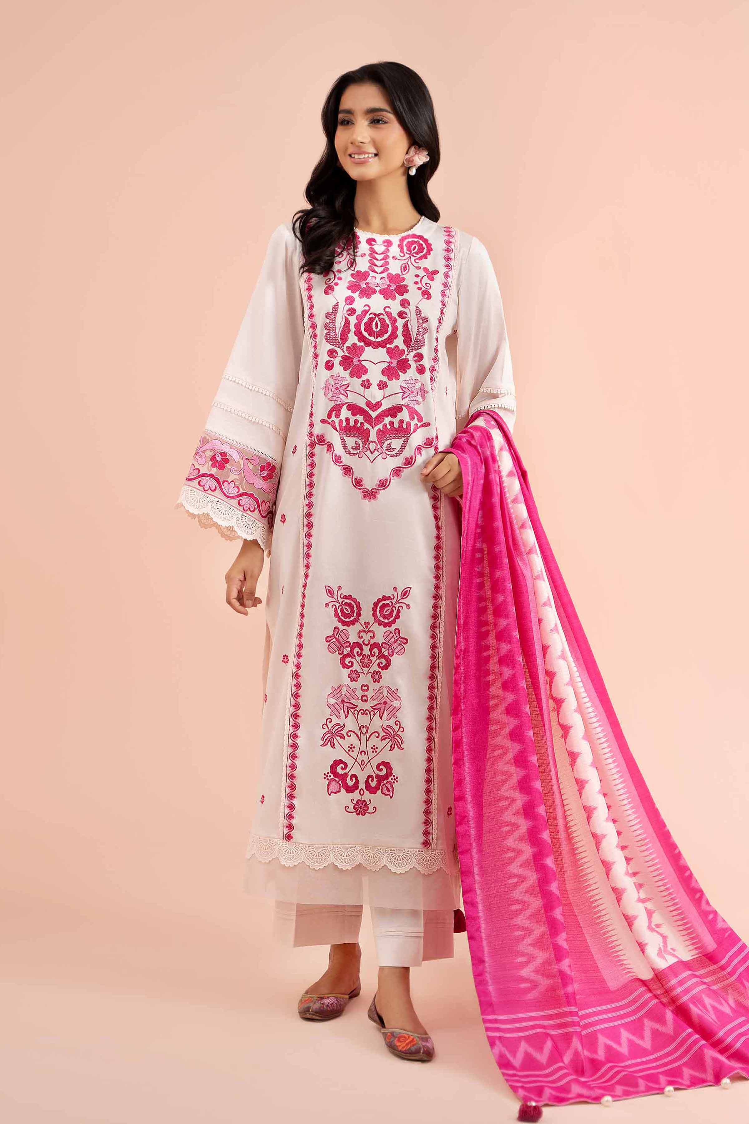 3 Piece - Embroidered Suit - 42402179