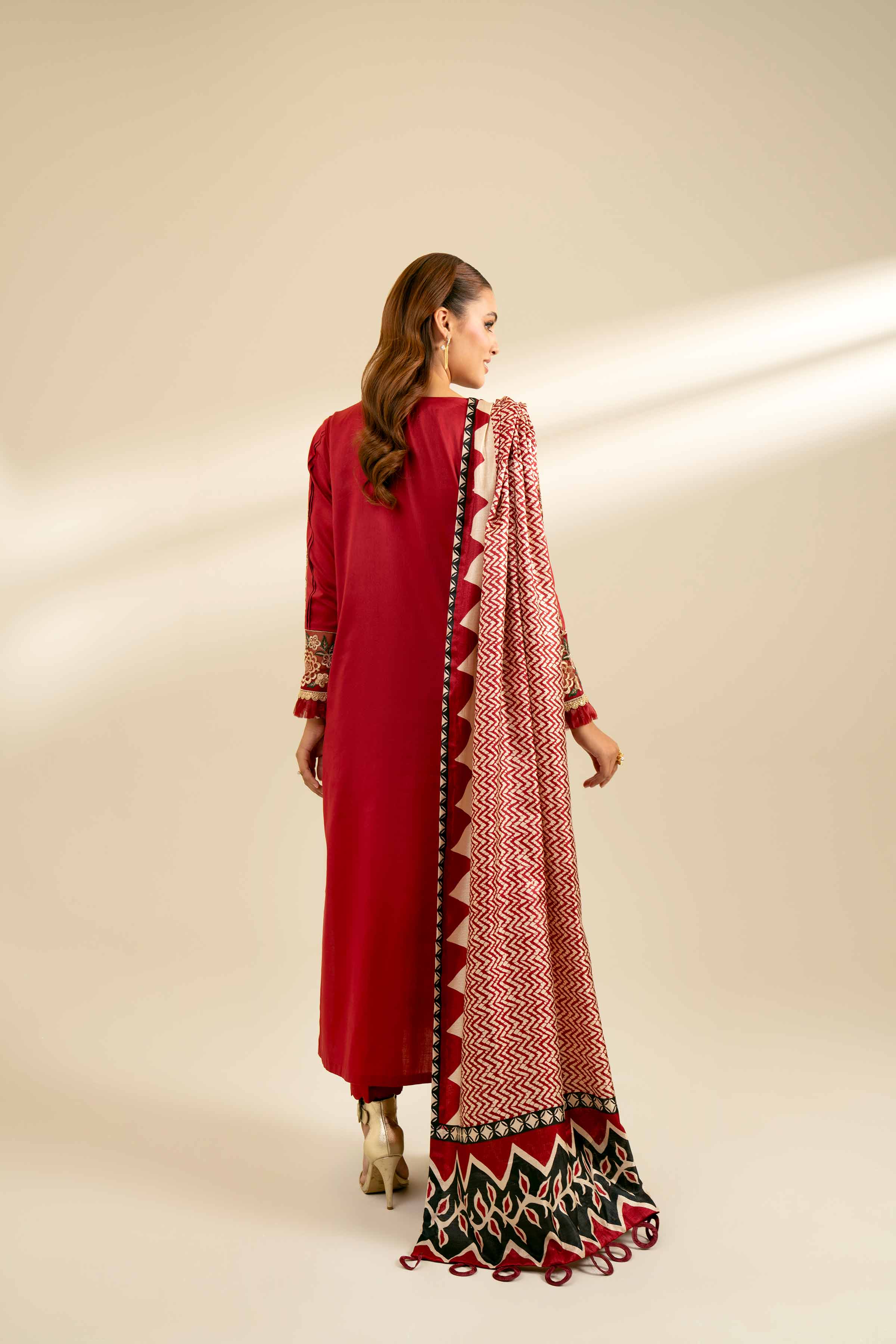 3 Piece - Embroidered Suit - 42402183