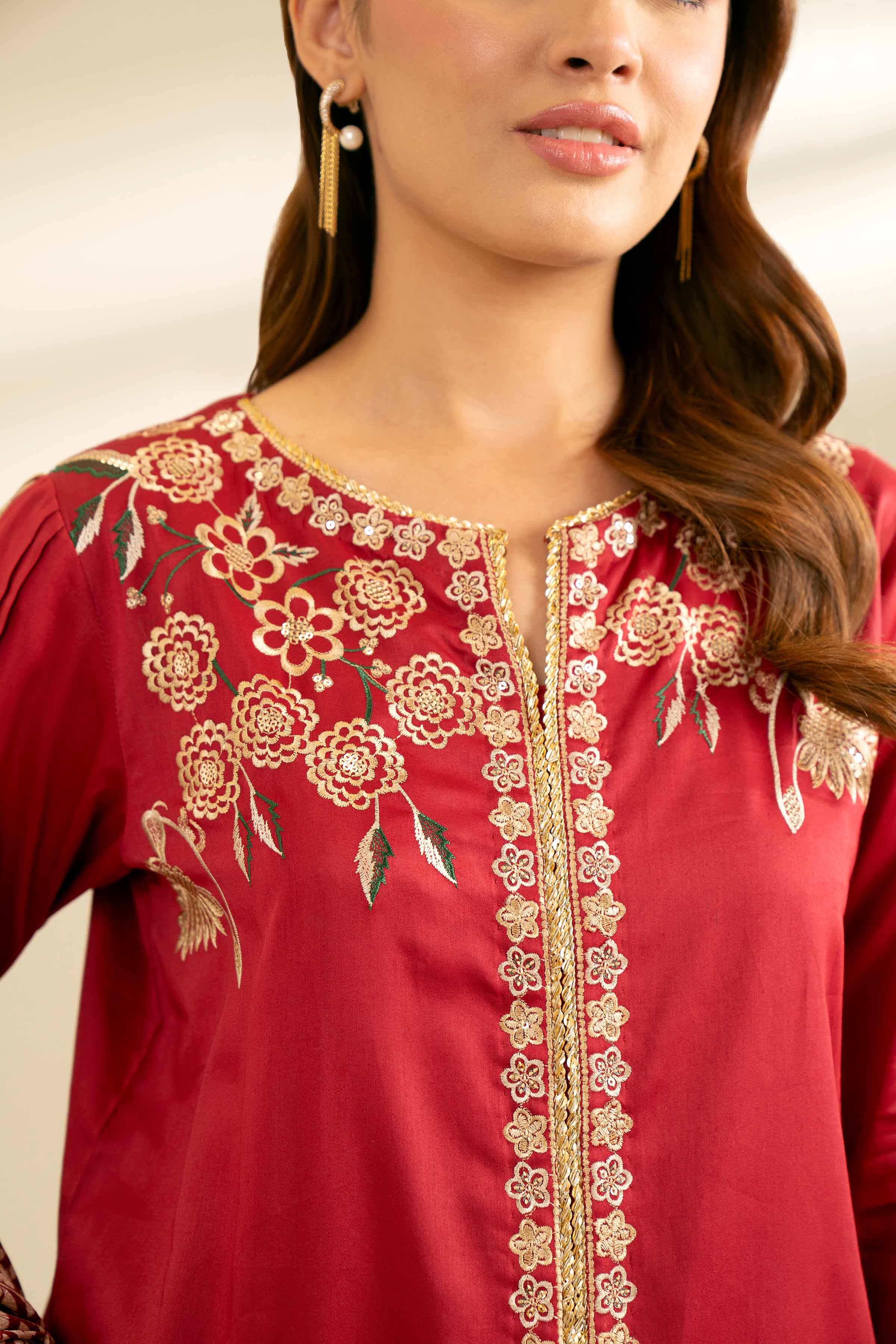 3 Piece - Embroidered Suit - 42402183