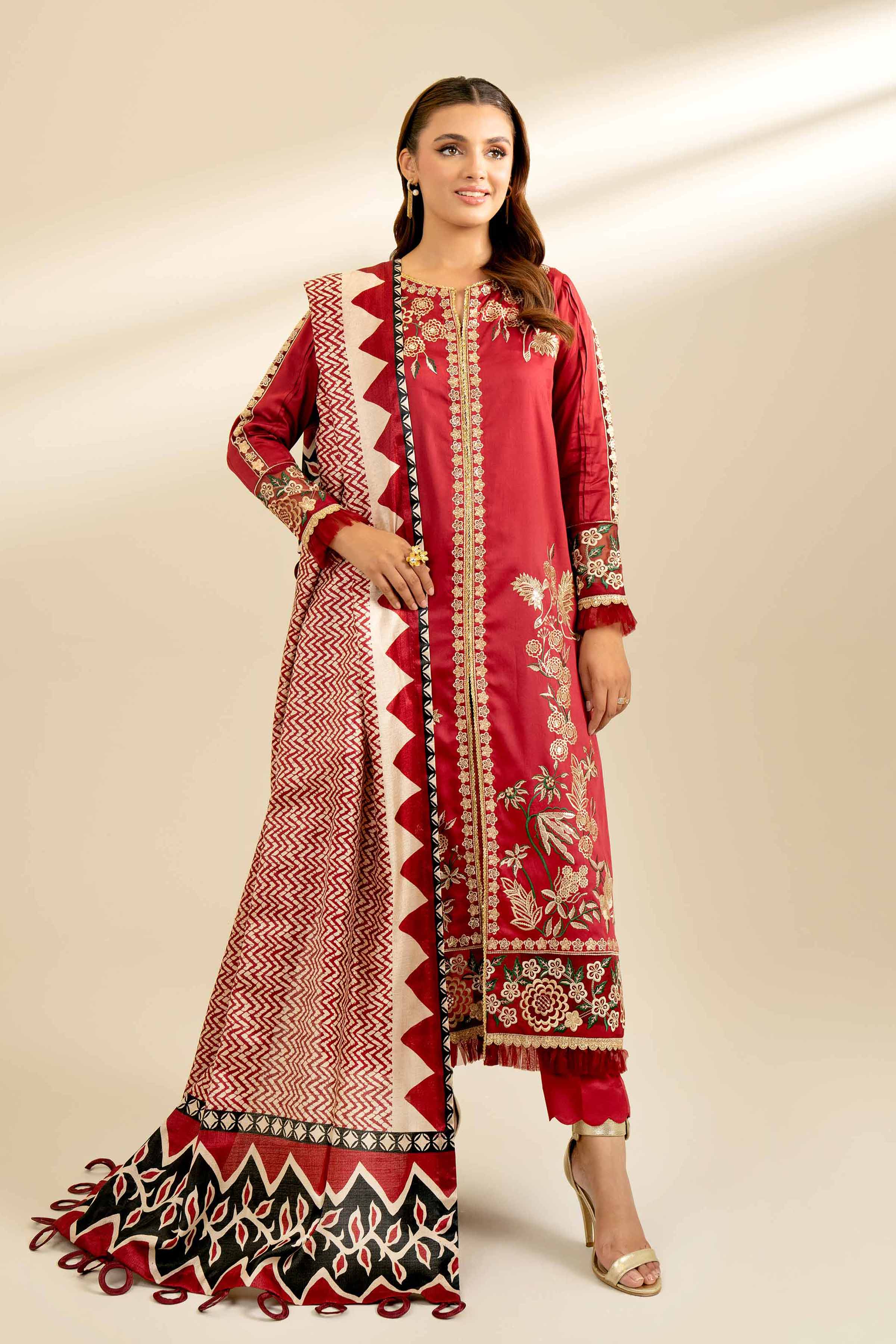 3 Piece - Embroidered Suit - 42402183