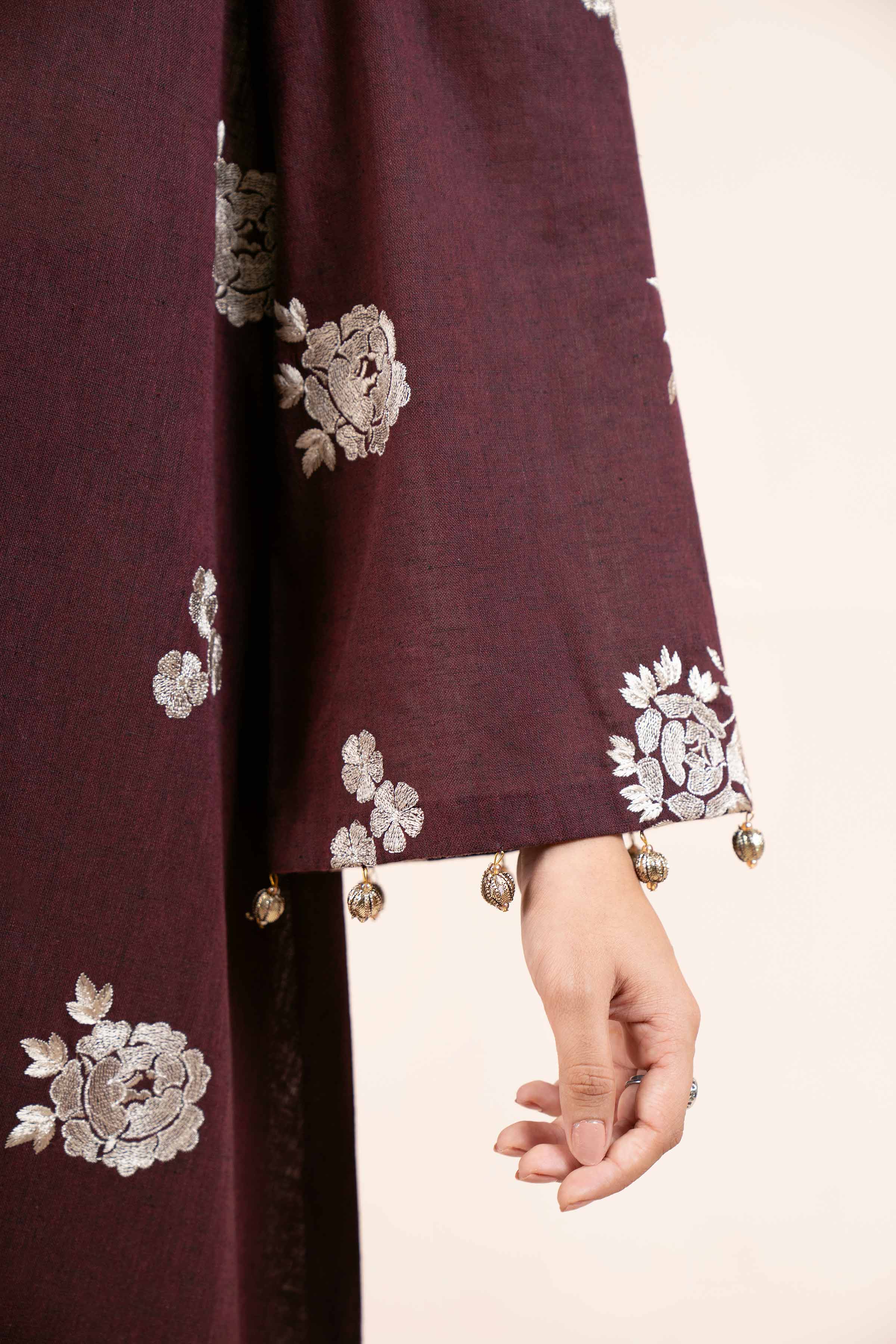 2 Piece - Dyed Embroidered Suit - 42404038