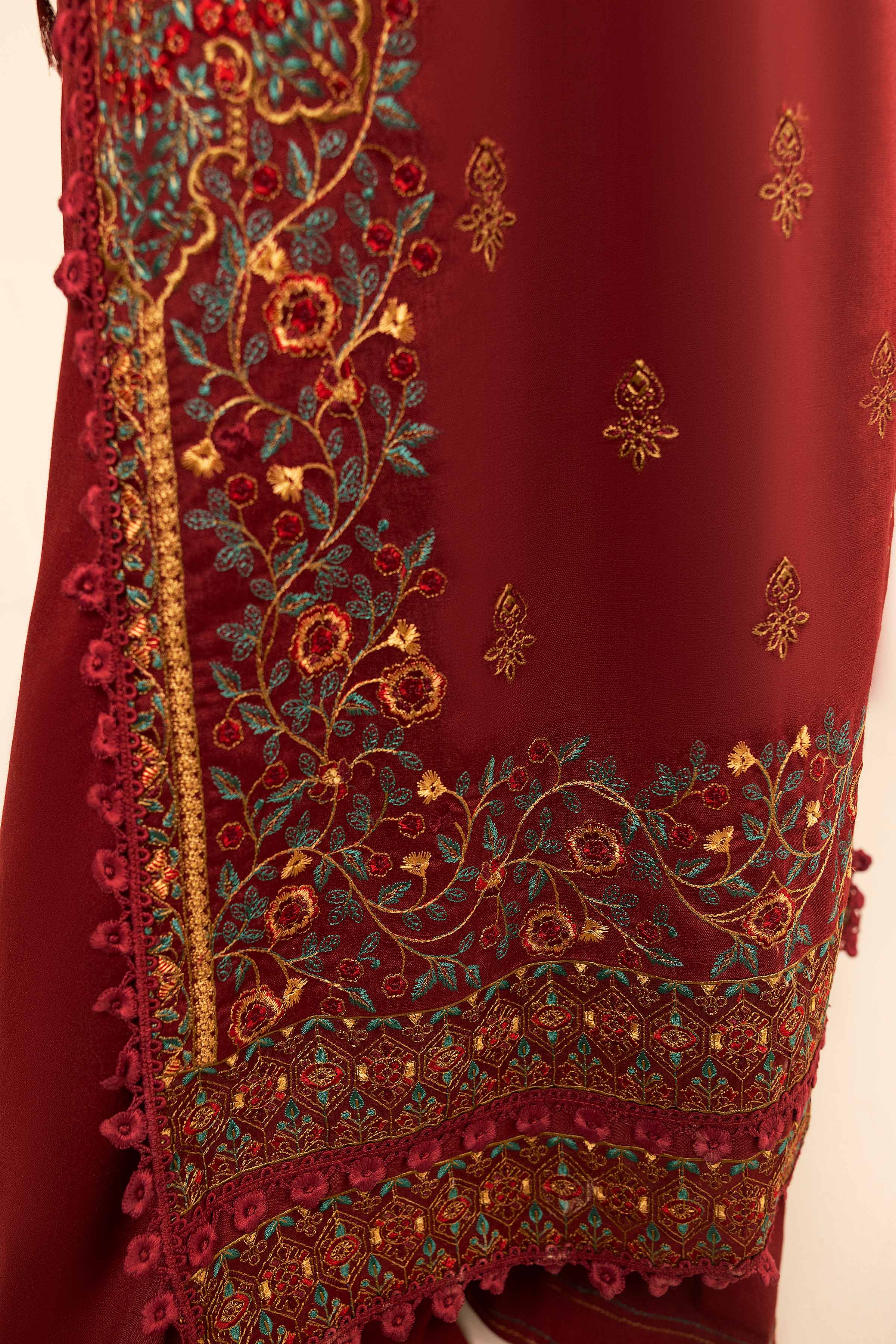 3 Piece - Embroidered Suit - 42404267